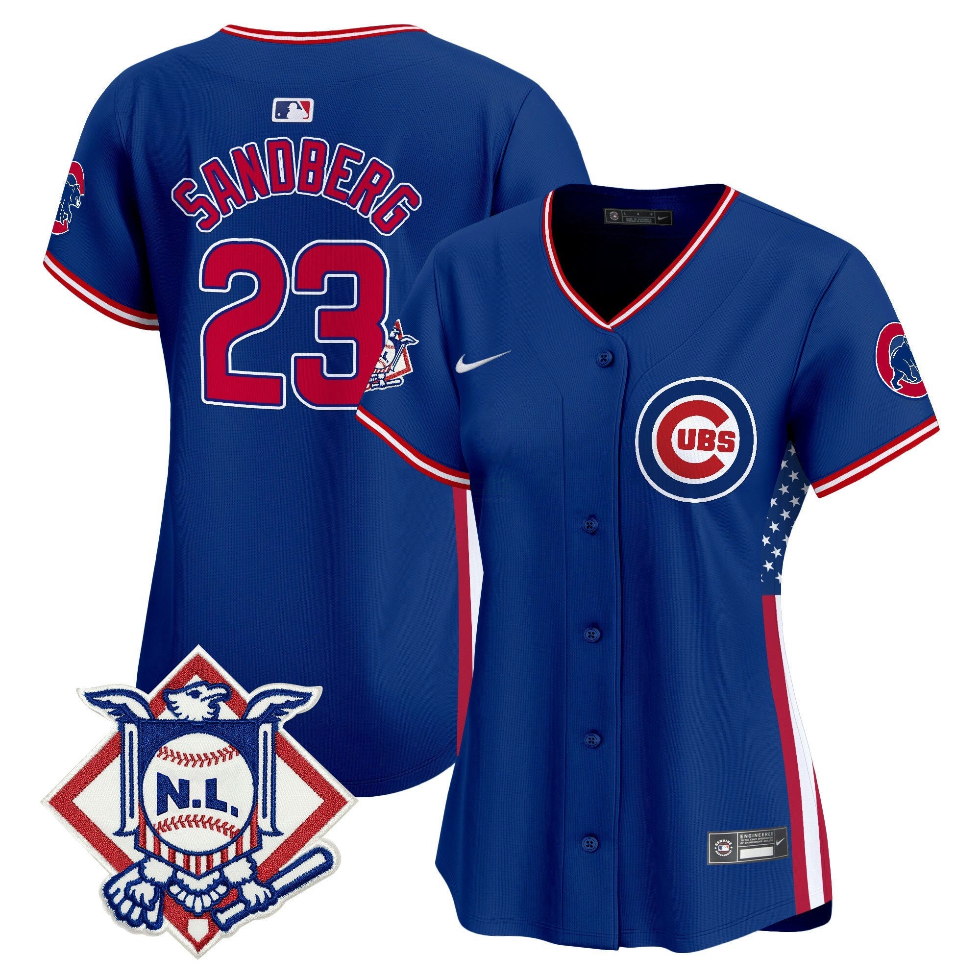 Camisa MLB Women’s Chicago 2024 Fourth of July Vapor Premier Limited Jersey V3