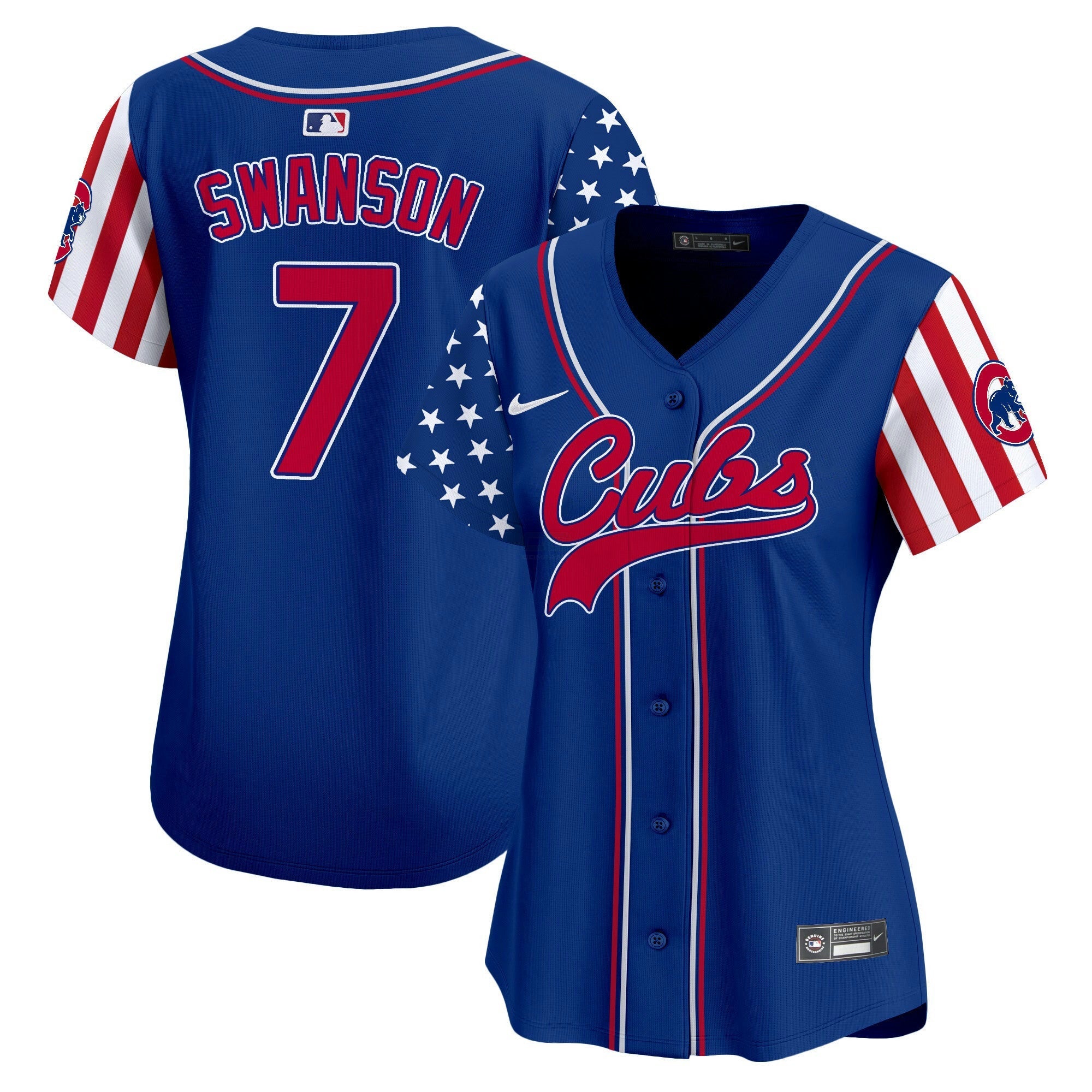 Camisa MLB Women’s Chicago 2024 Independence Day Vapor Premier Limited Jersey V2