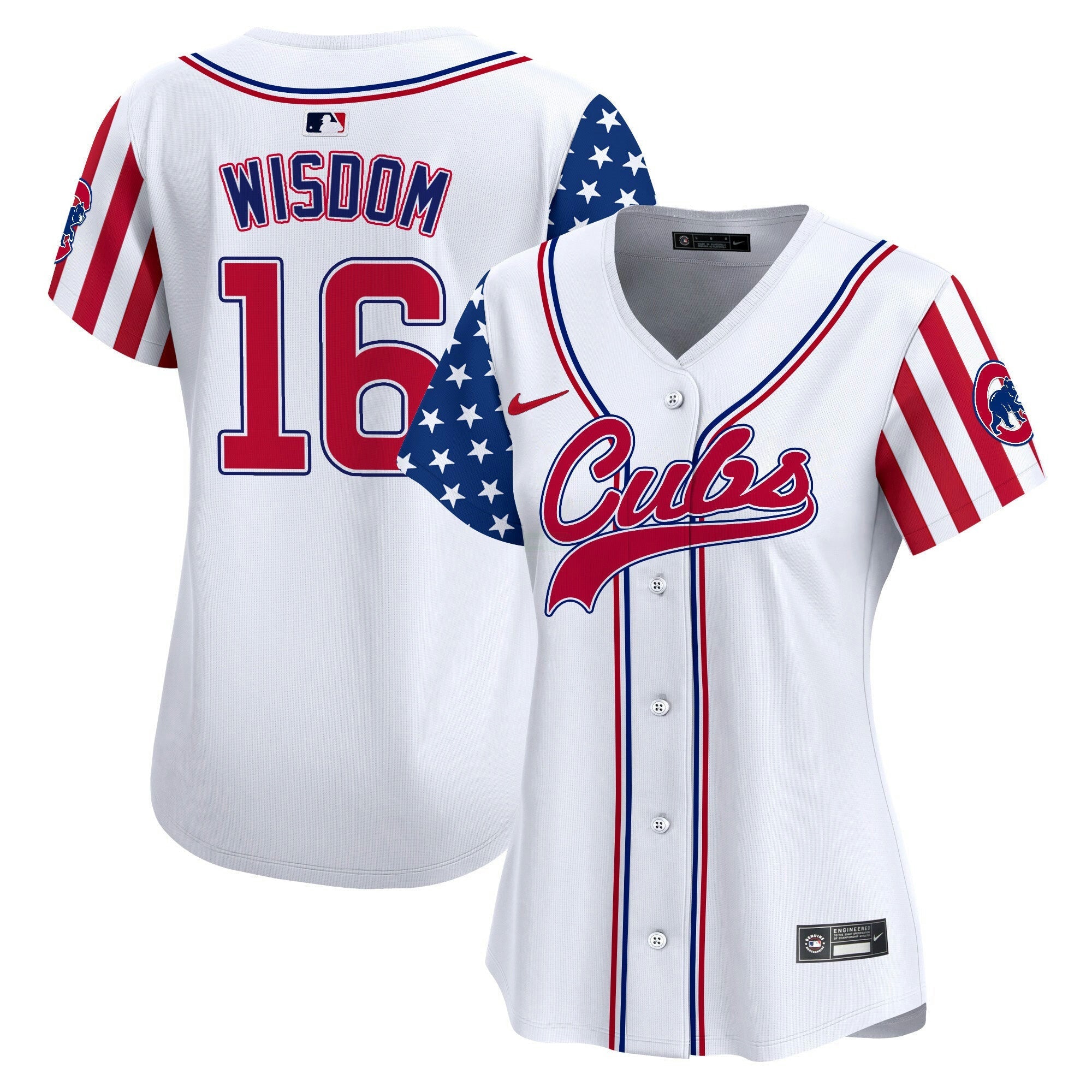 Camisa MLB Women’s Chicago 2024 Independence Day Vapor Premier Limited Jersey V2