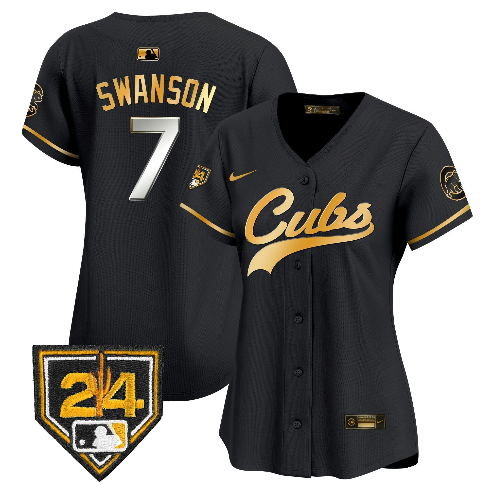 Camisa MLB Women’s Chicago 2024 Spring Training Patch Vapor Premier Limited Jersey