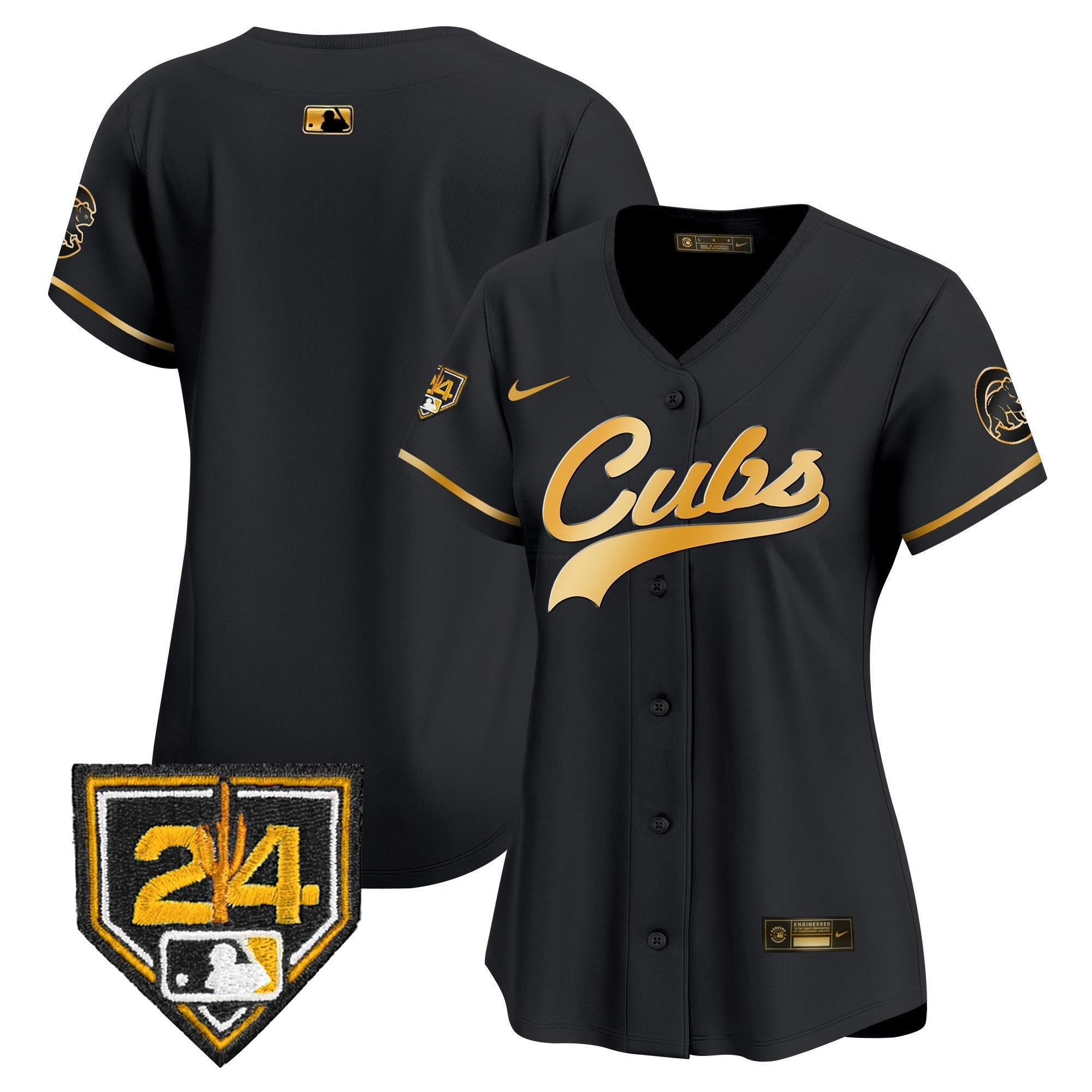 Camisa MLB Women’s Chicago 2024 Spring Training Patch Vapor Premier Limited Jersey