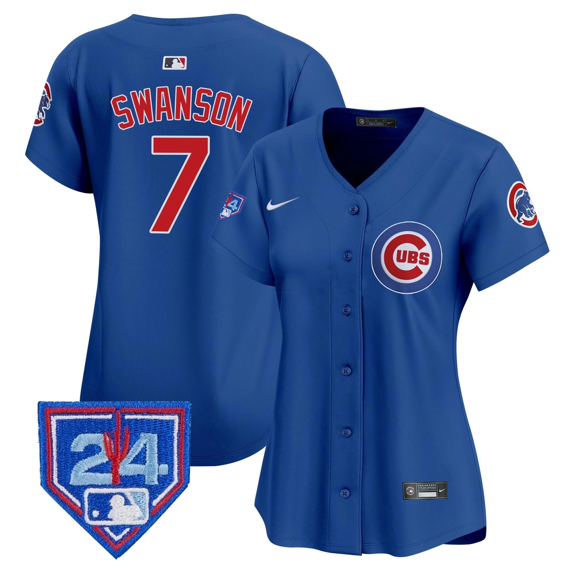 Camisa MLB Women’s Chicago 2024 Spring Training Patch Vapor Premier Limited Jersey V2