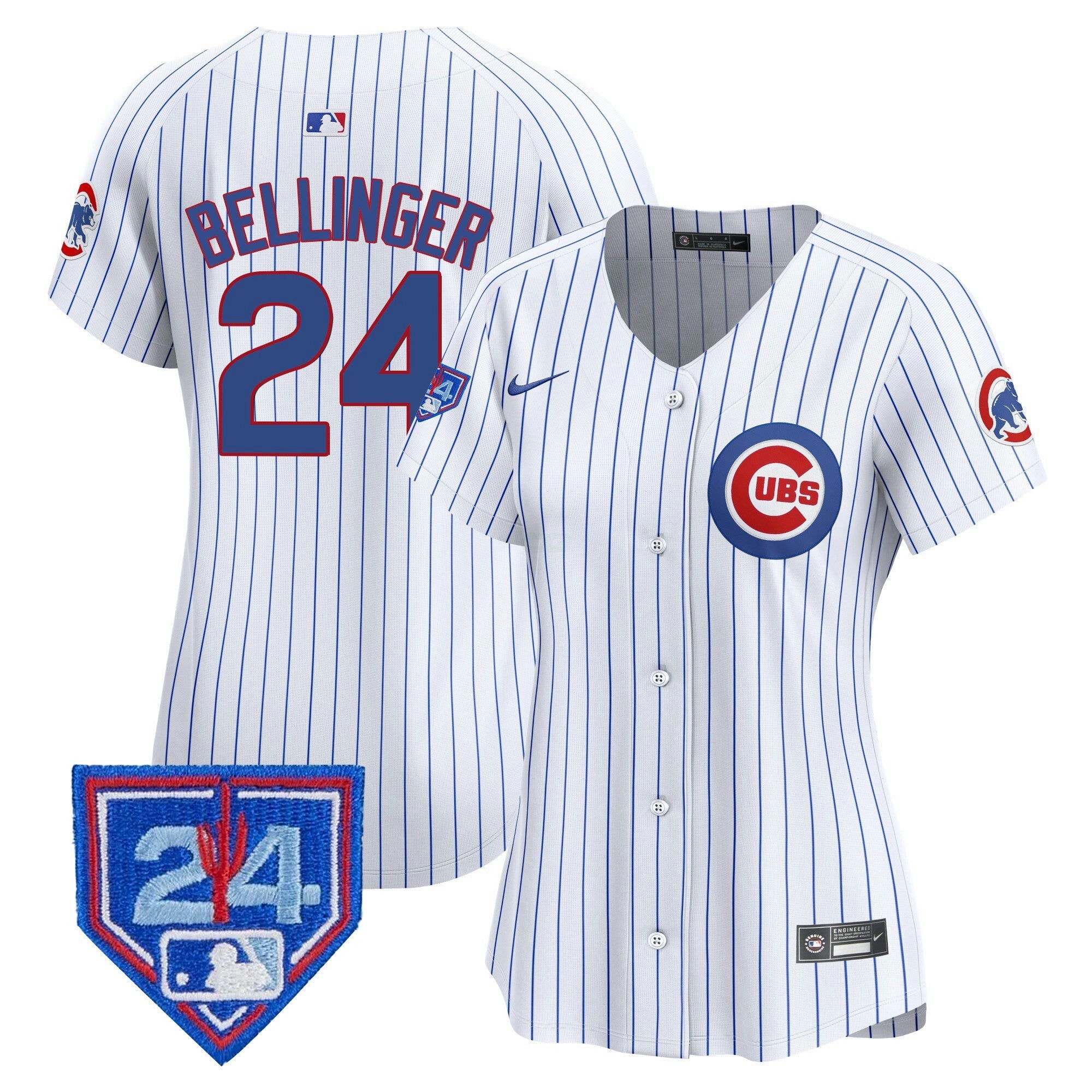 Camisa MLB Women’s Chicago 2024 Spring Training Patch Vapor Premier Limited Jersey V2