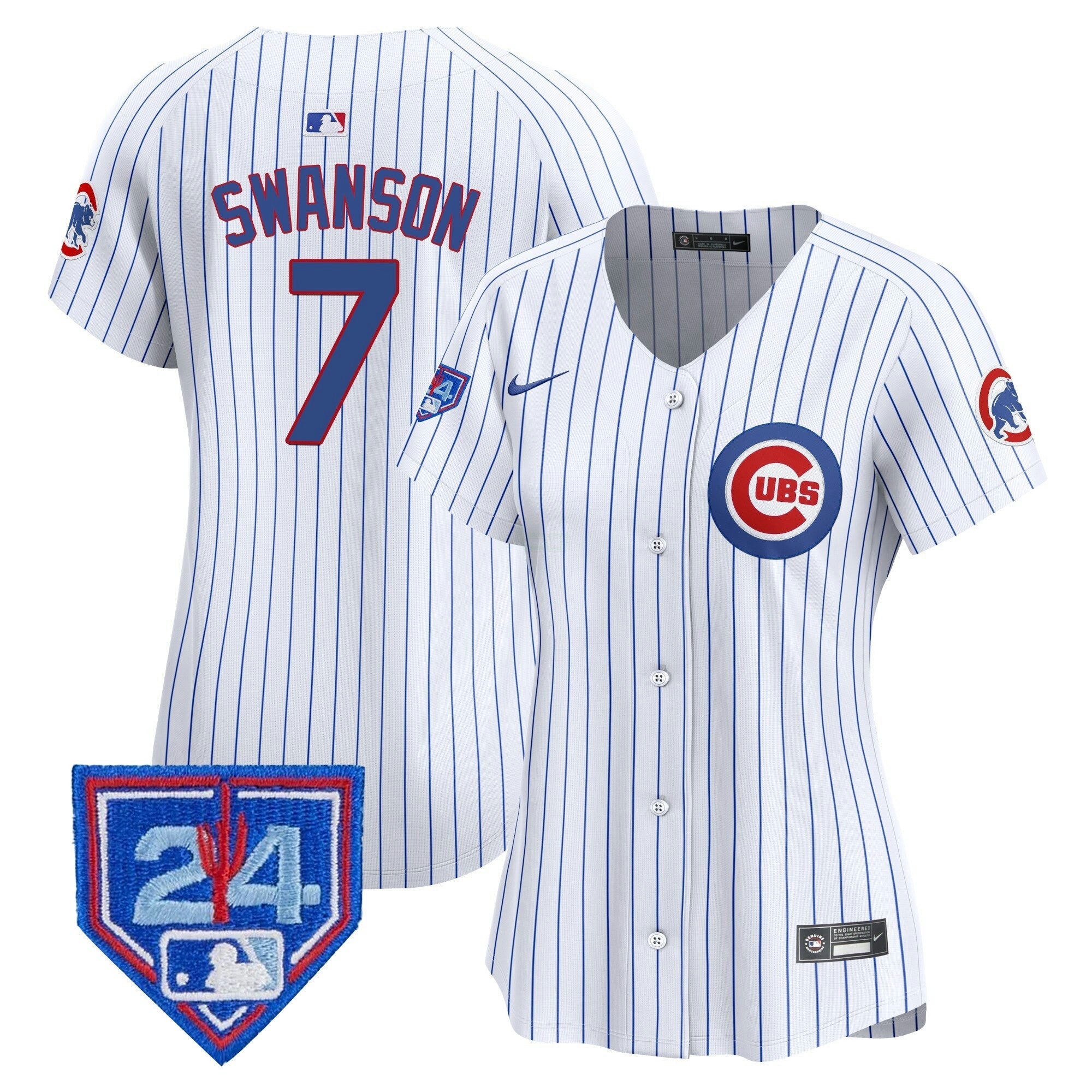 Camisa MLB Women’s Chicago 2024 Spring Training Patch Vapor Premier Limited Jersey V2