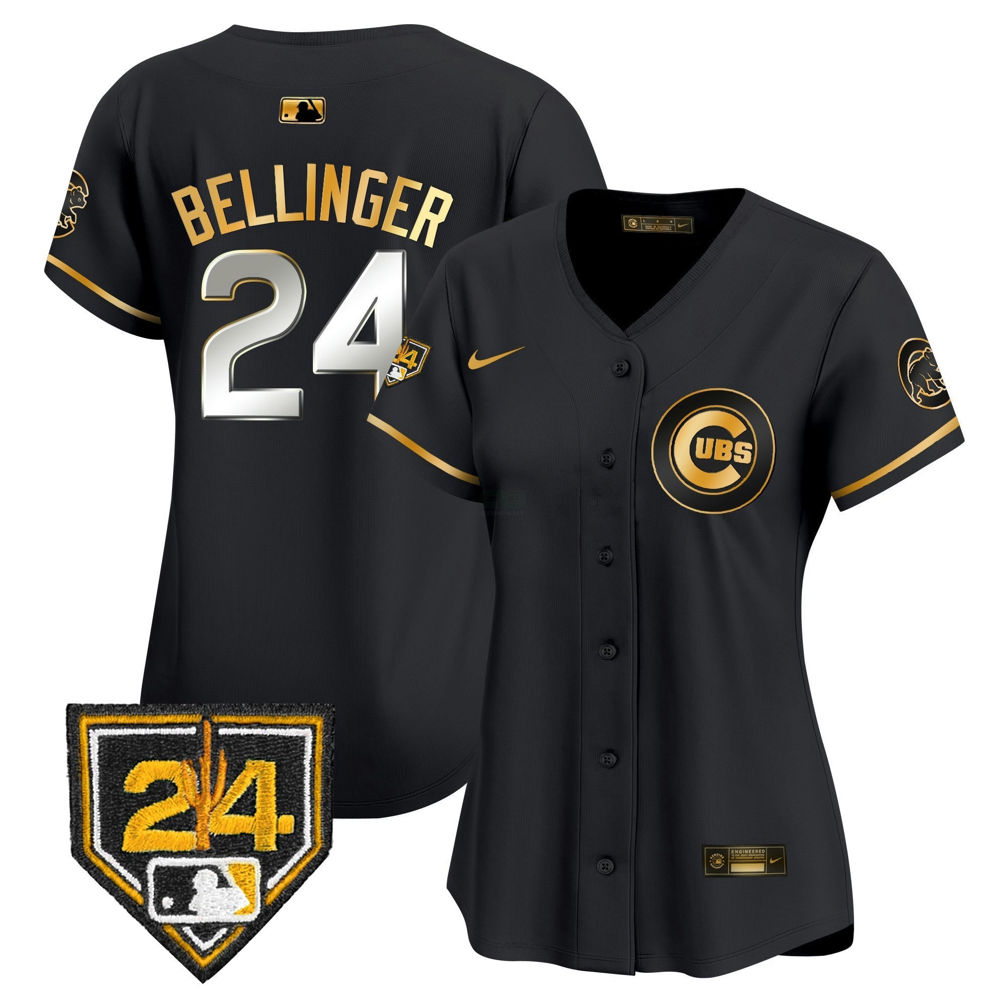 Camisa MLB Women’s Chicago 2024 Spring Training Patch Vapor Premier Limited Jersey V2
