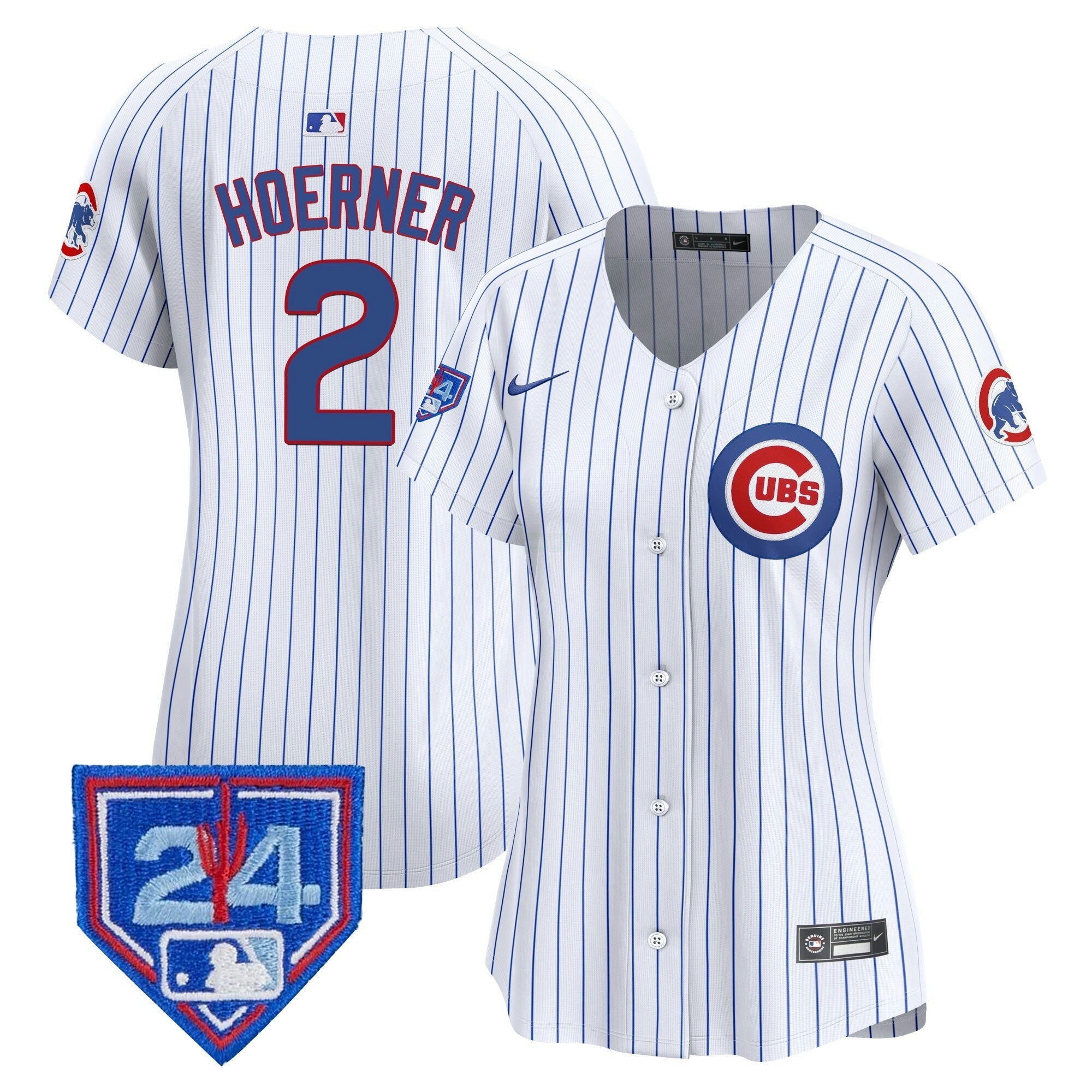 Camisa MLB Women’s Chicago 2024 Spring Training Patch Vapor Premier Limited Jersey V2