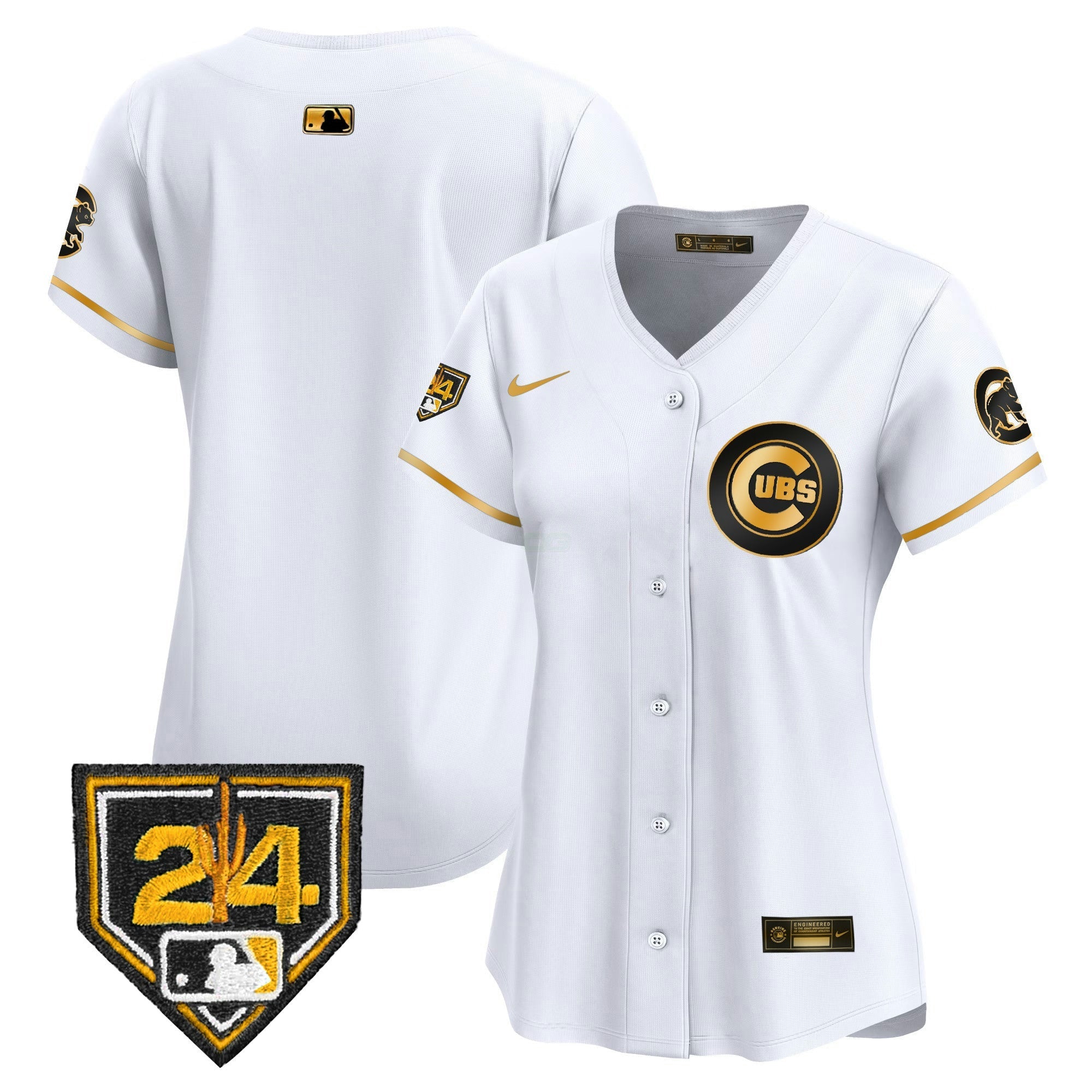 Camisa MLB Women’s Chicago 2024 Spring Training Patch Vapor Premier Limited Jersey V2