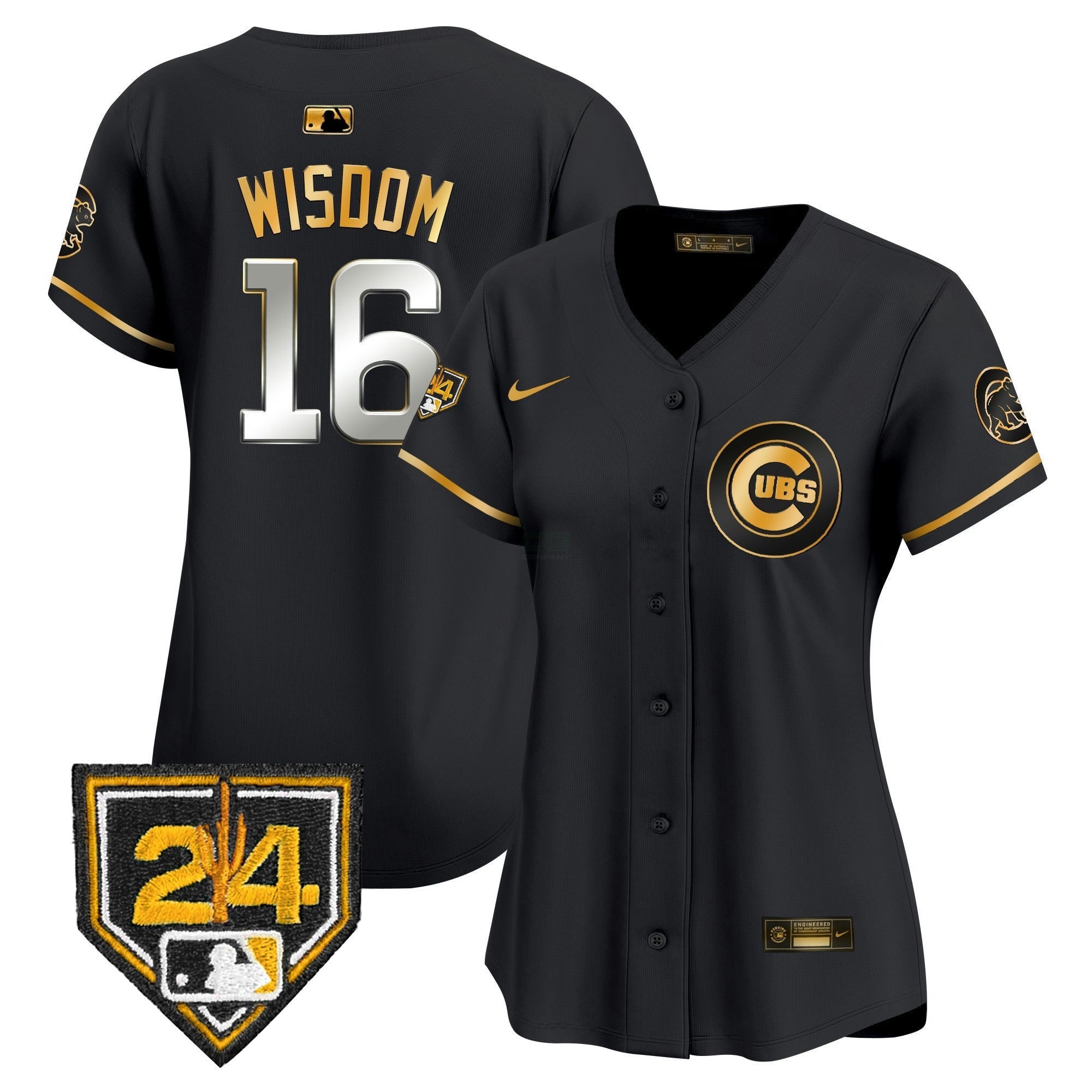 Camisa MLB Women’s Chicago 2024 Spring Training Patch Vapor Premier Limited Jersey V2