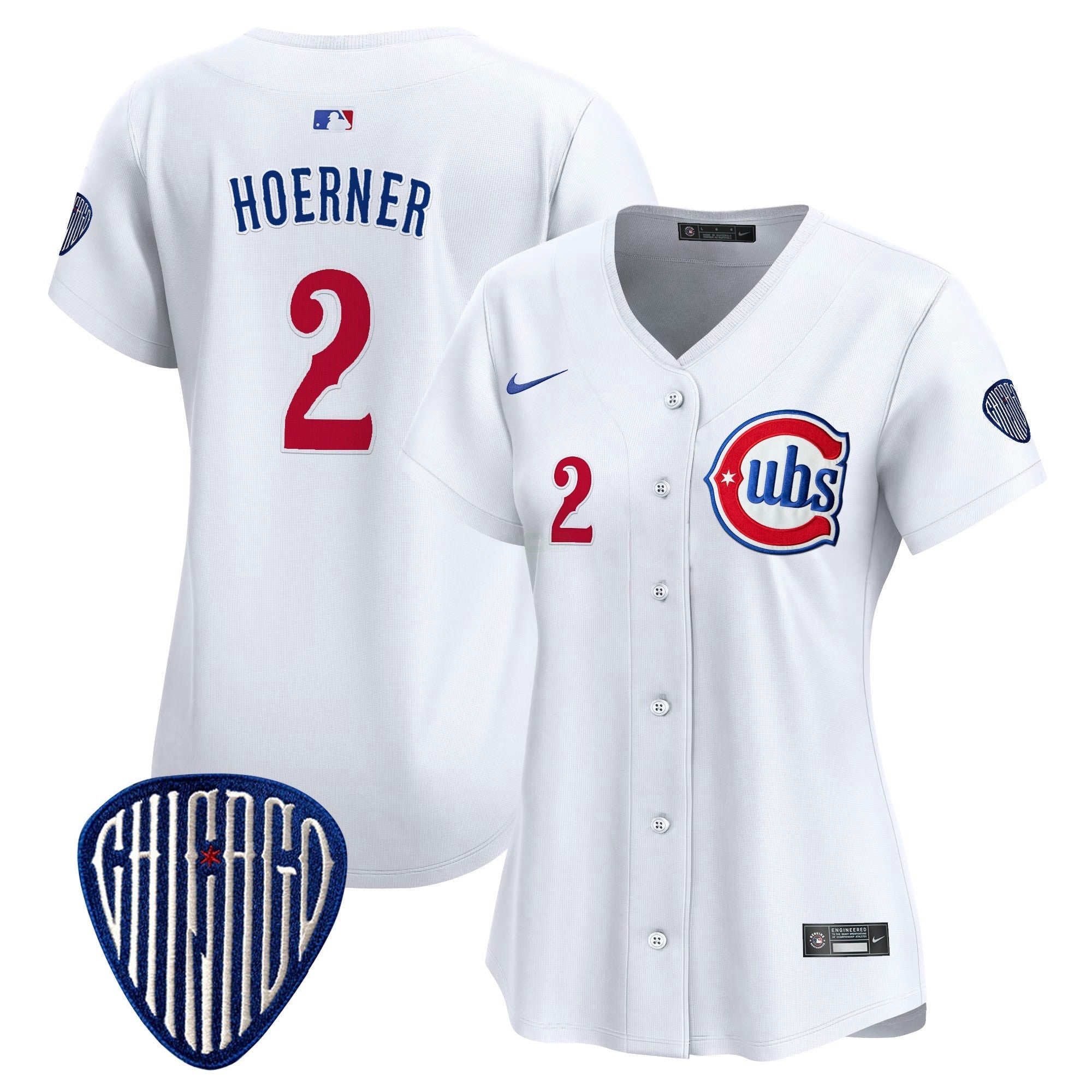 Camisa MLB Women’s Chicago Blue Alternativa Vapor Premier Limited Jersey