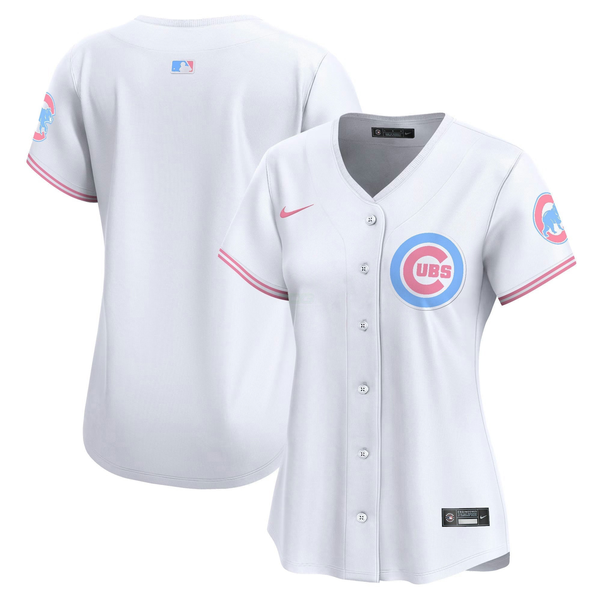 Camisa MLB Women’s Chicago Bubblegum Pink Vapor Premier Limited Jersey