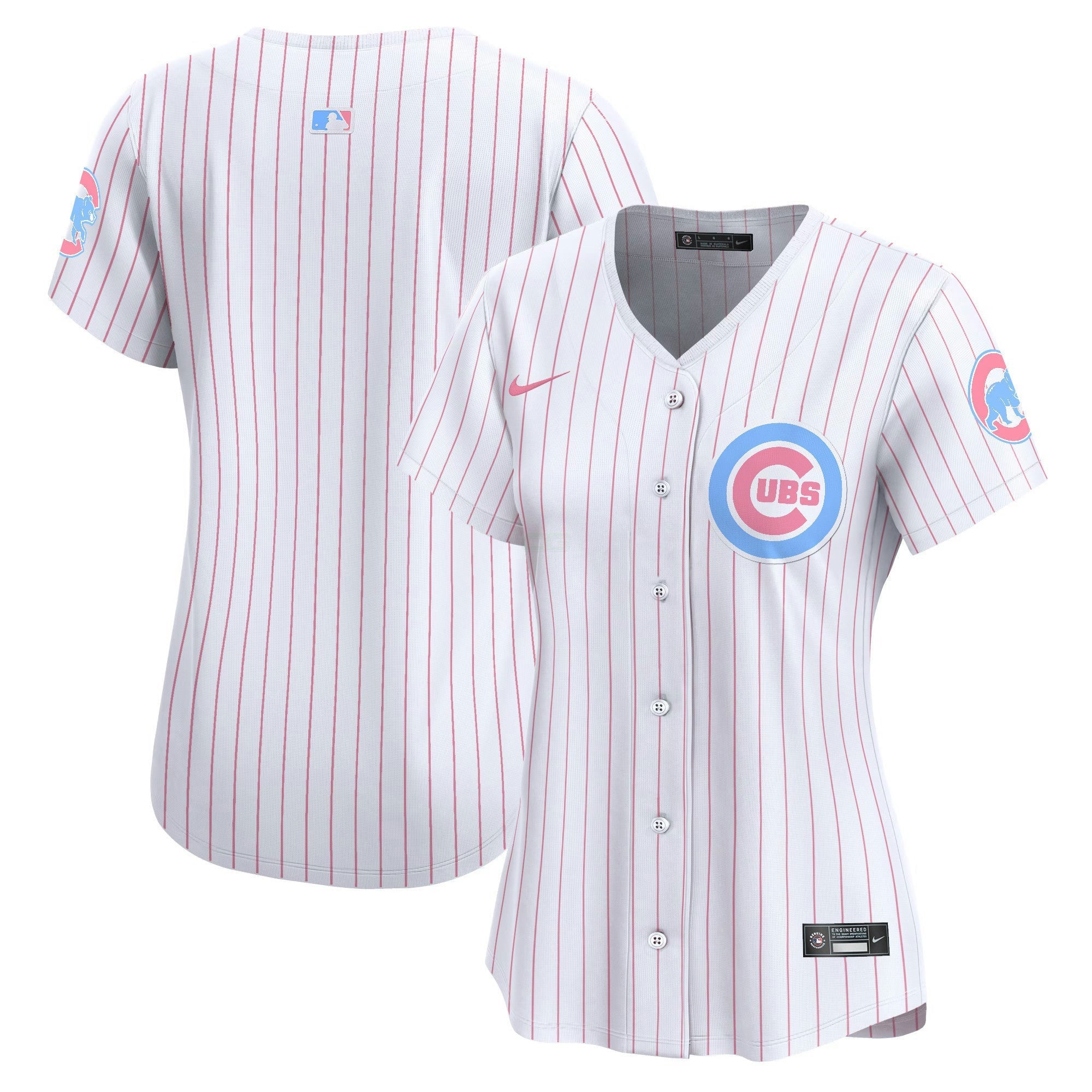 Camisa MLB Women’s Chicago Bubblegum Pink Vapor Premier Limited Jersey