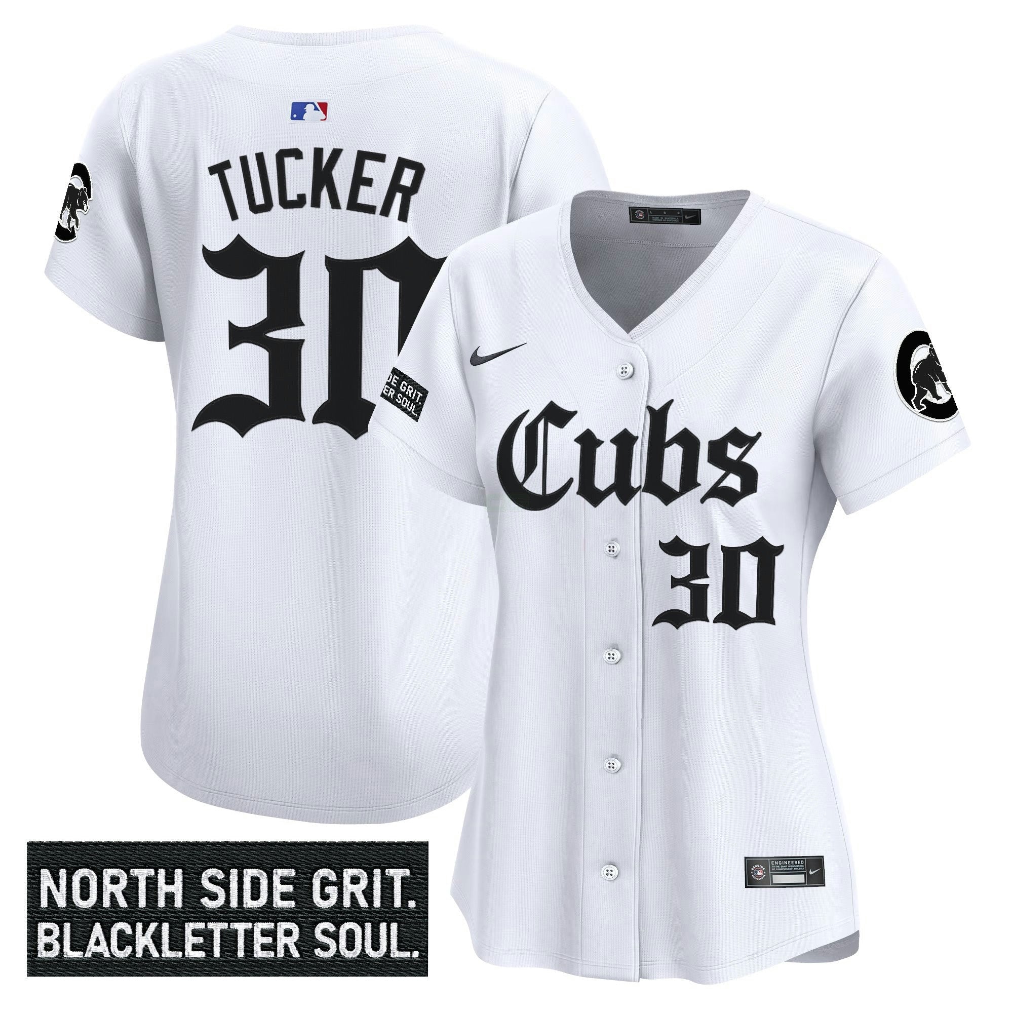 Camisa MLB Women’s Chicago ‘Gothic North Side Edition’ Vapor Premier Limited Jersey
