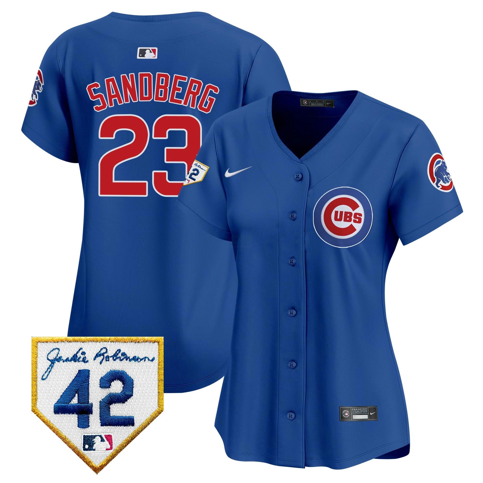 Camisa MLB Women’s Chicago Jackie Robinson Patch Vapor Premier Limited Jersey