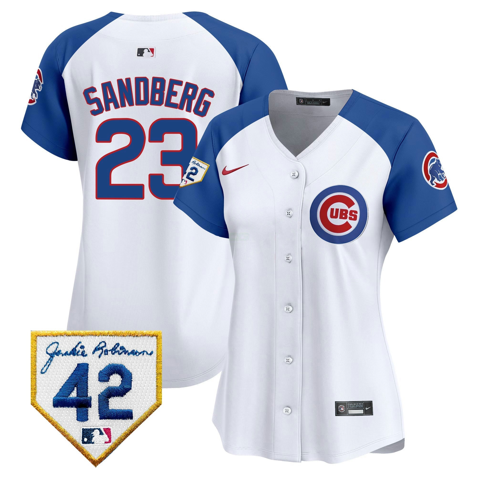Camisa MLB Women’s Chicago Jackie Robinson Patch Vapor Premier Limited Jersey