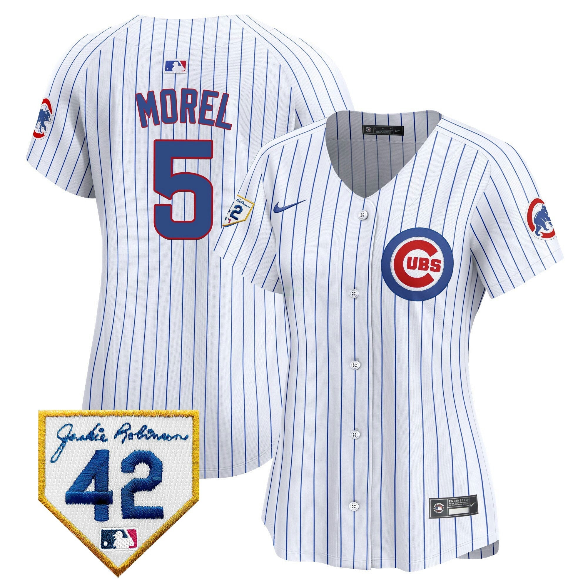 Camisa MLB Women’s Chicago Jackie Robinson Patch Vapor Premier Limited Jersey