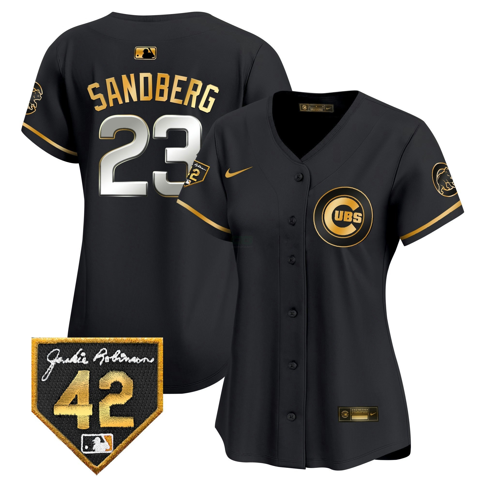 Camisa MLB Women’s Chicago Jackie Robinson Patch Vapor Premier Limited Jersey V2