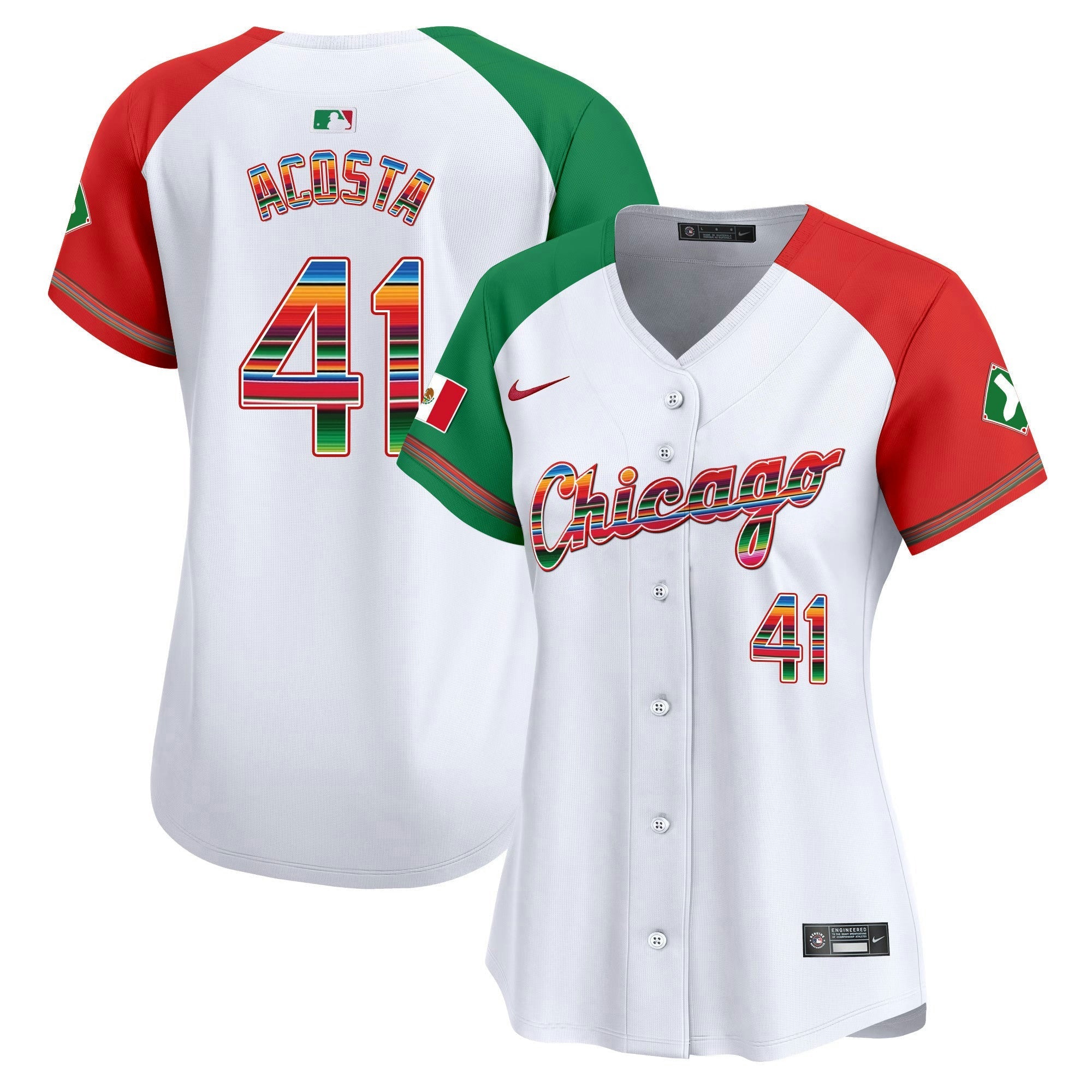 Camisa MLB Women’s Chicago Mexico Vapor Premier Limited Jersey V3