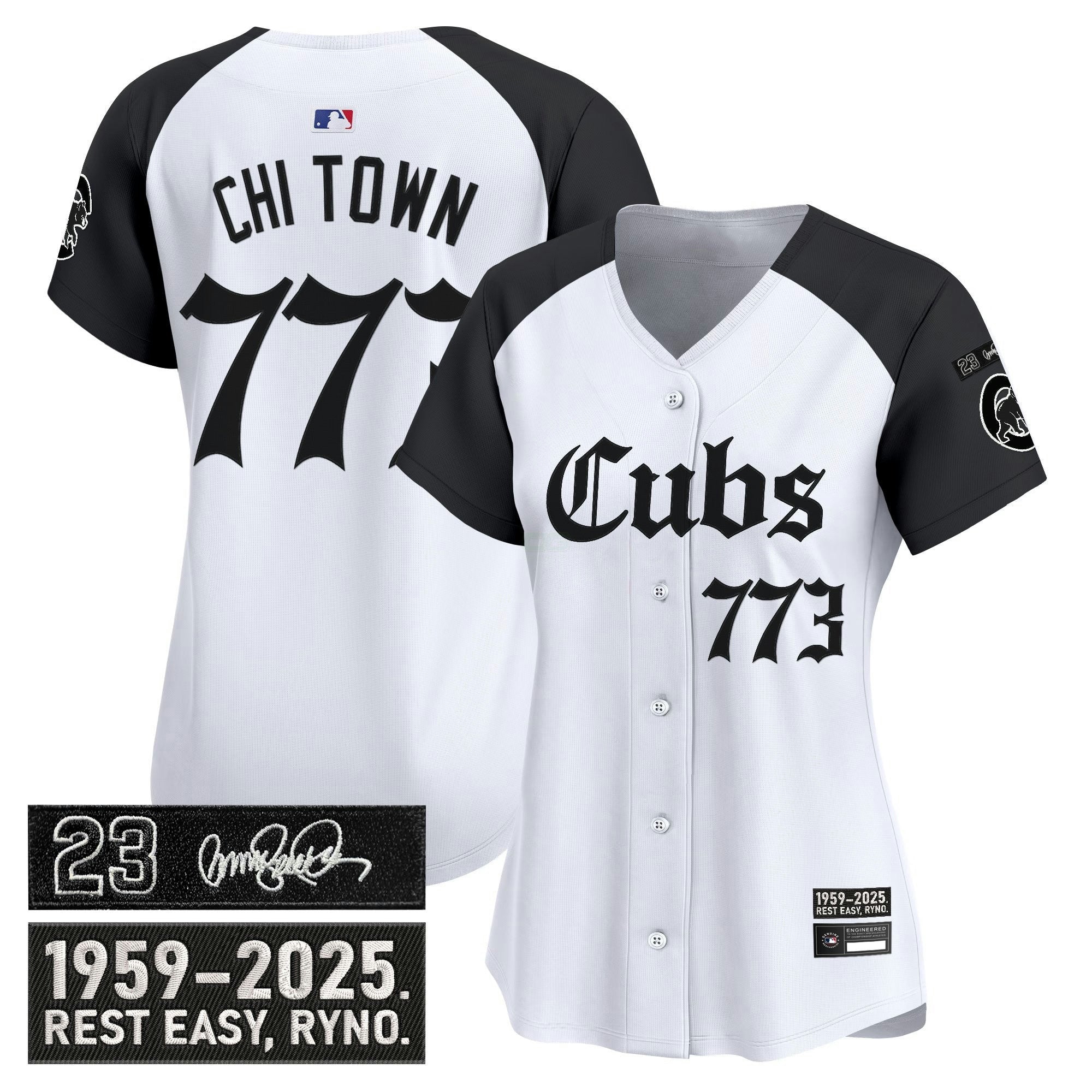 Camisa MLB Women’s Chicago ‘Ryne Sandberg Tribute’ Vapor Premier Limited Jersey – Gothic Edition