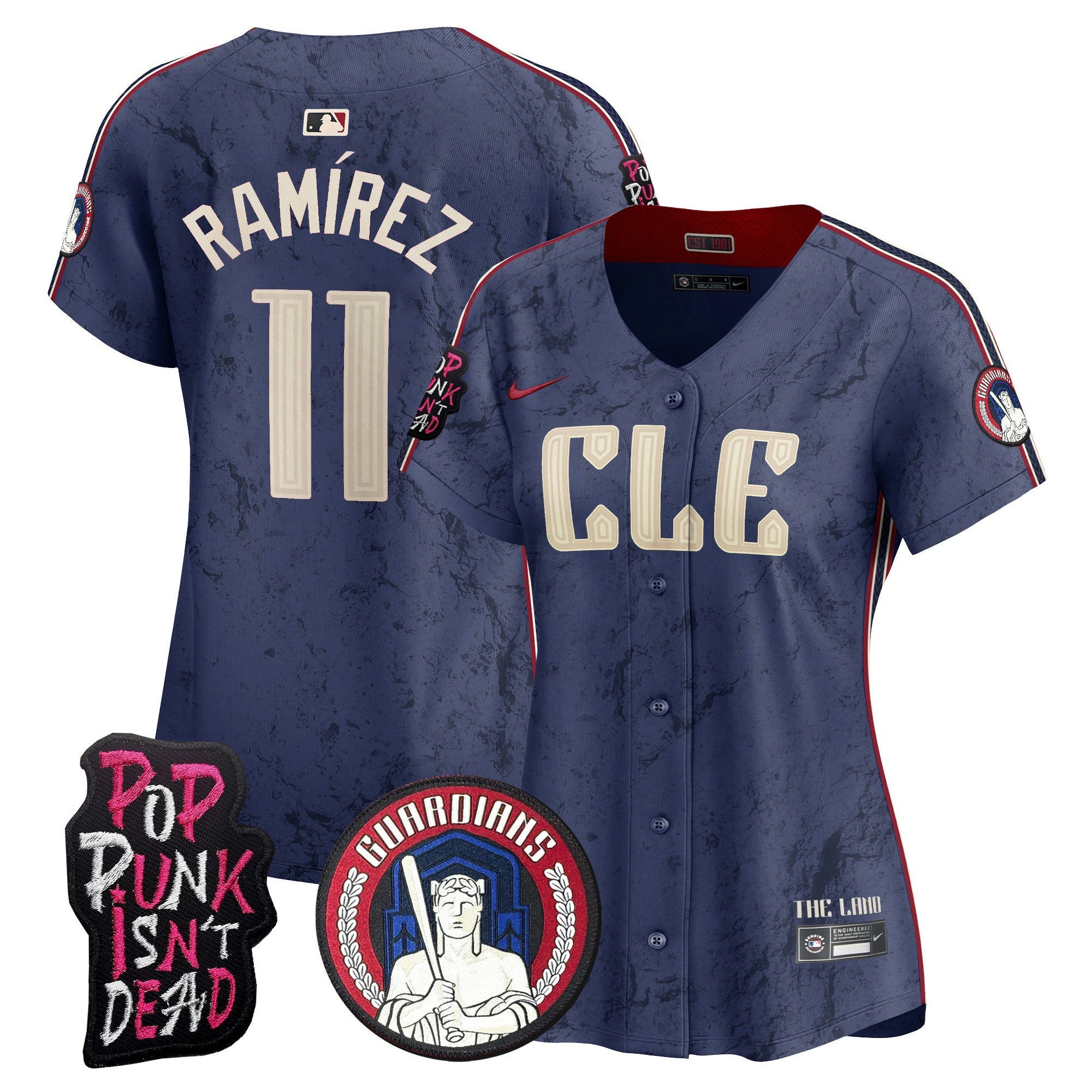 Camisa MLB Women’s Cleveland MGK Vapor Premier Limited Jersey