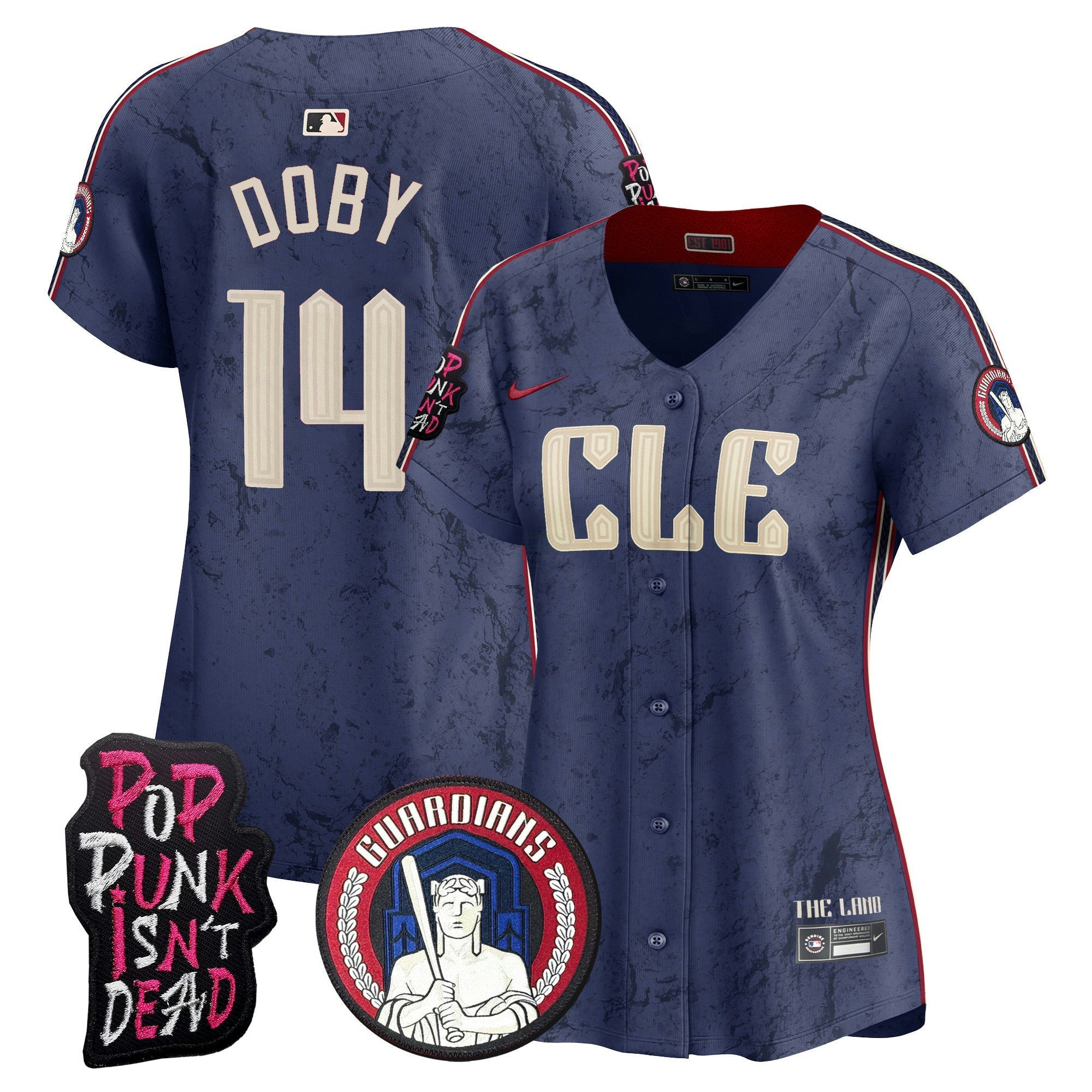 Camisa MLB Women’s Cleveland MGK Vapor Premier Limited Jersey