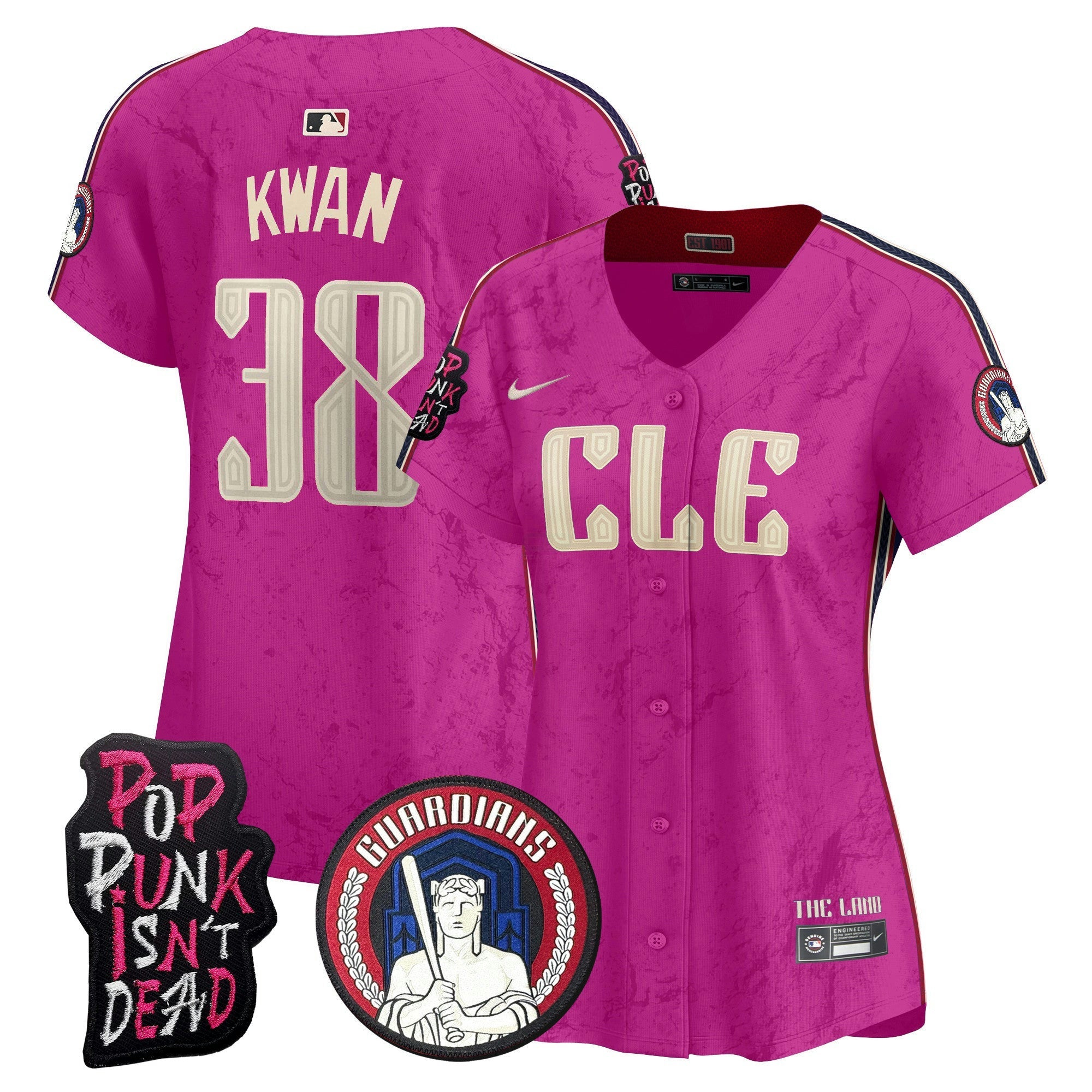Camisa MLB Women’s Cleveland MGK Vapor Premier Limited Jersey