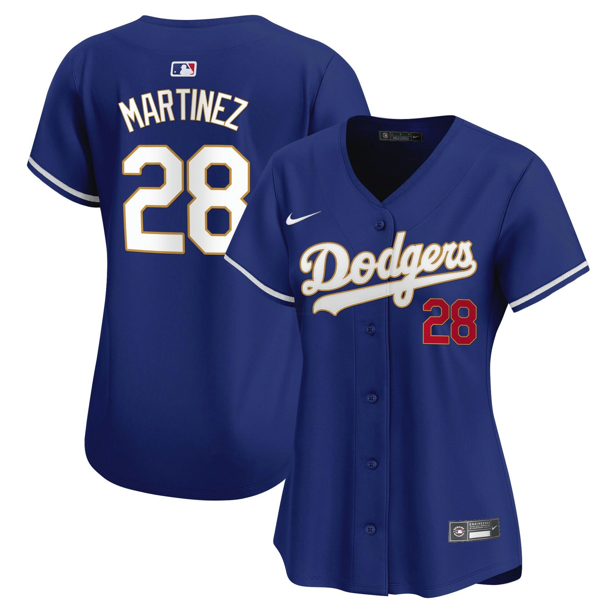 Camisa MLB Women’s Gold Trim Vapor Premier Limited Jersey