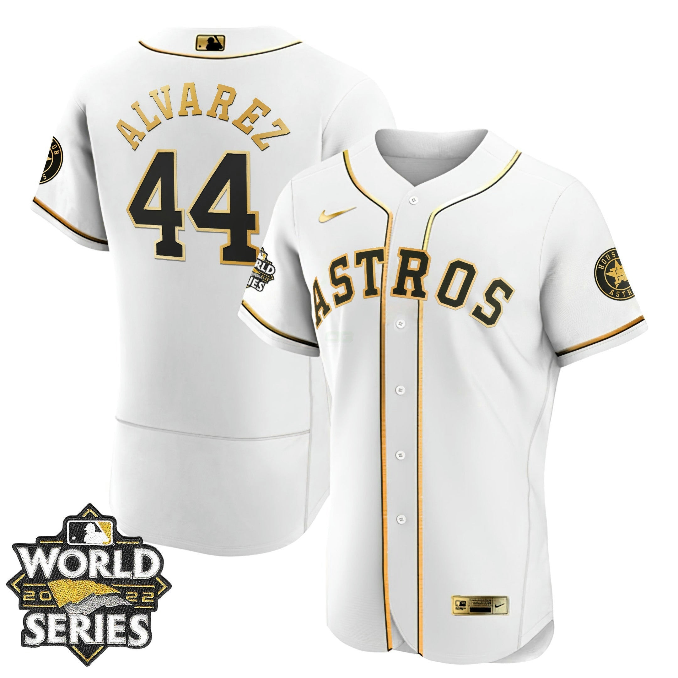 Camisa MLB Women’s Houston 2022 World Series Player Jersey