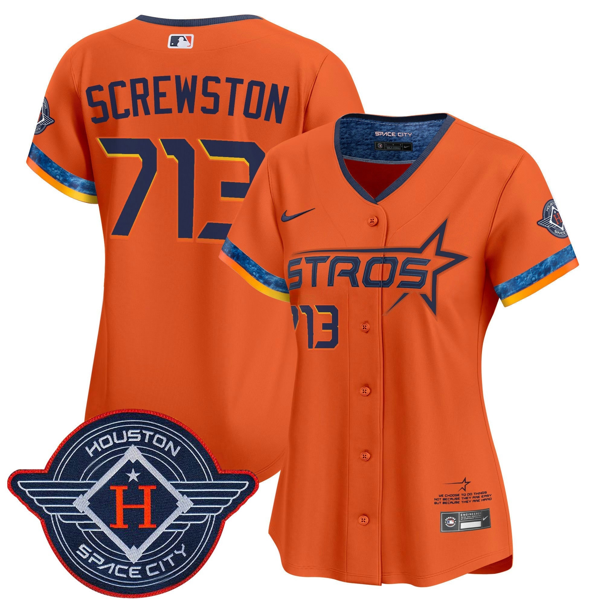 Camisa MLB Women’s Houston 2025 City Connect Vapor Premier Limited Jersey