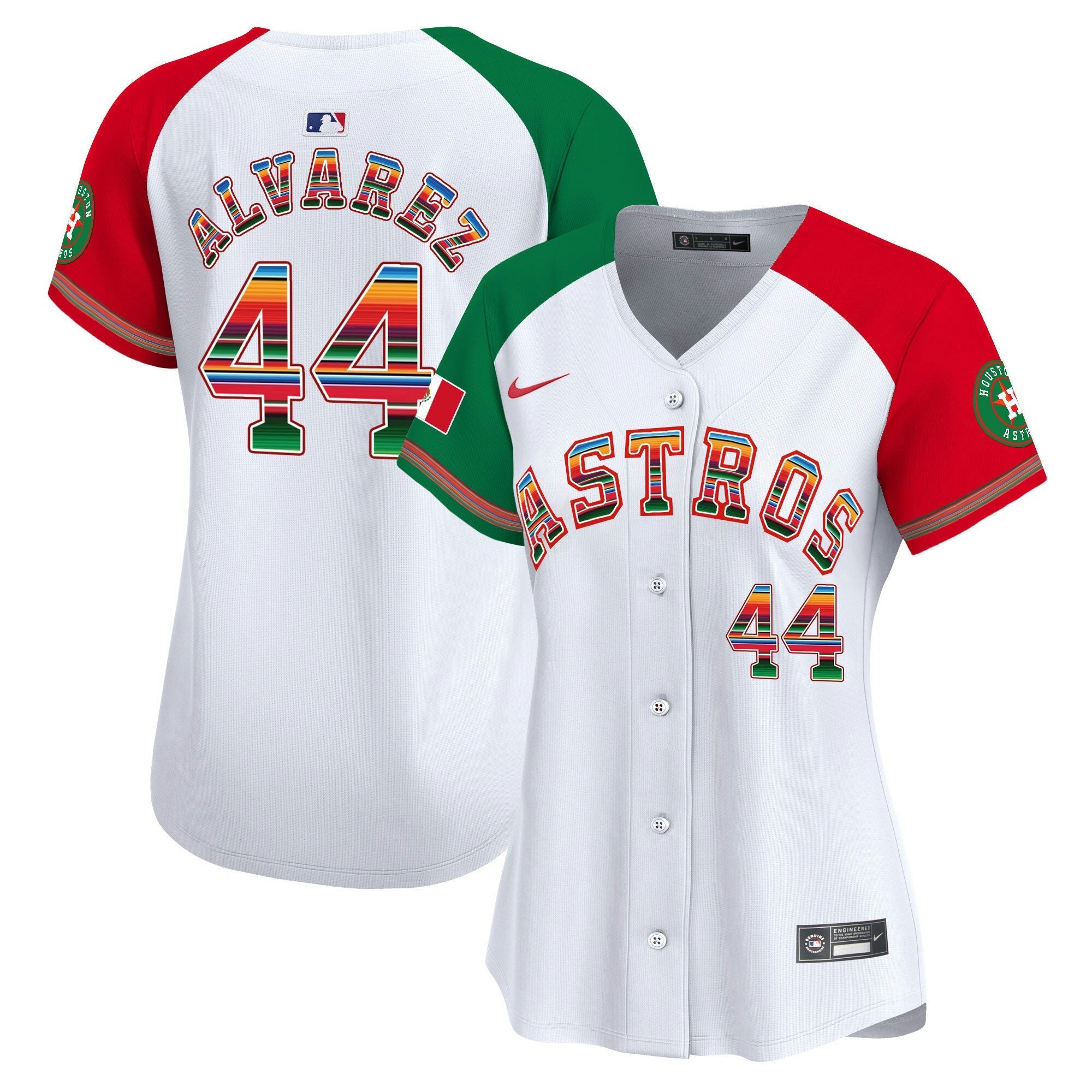 Camisa MLB Women’s Houston Mexico Vapor Premier Limited Jersey