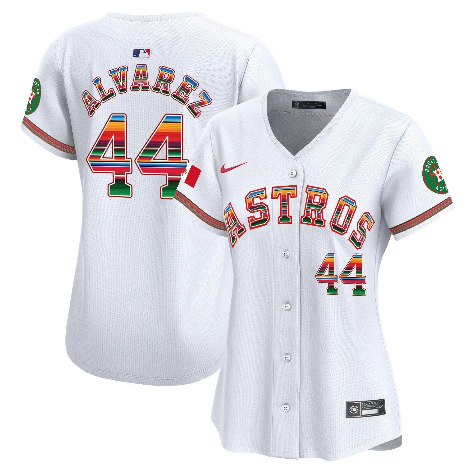 Camisa MLB Women’s Houston Mexico Vapor Premier Limited Jersey
