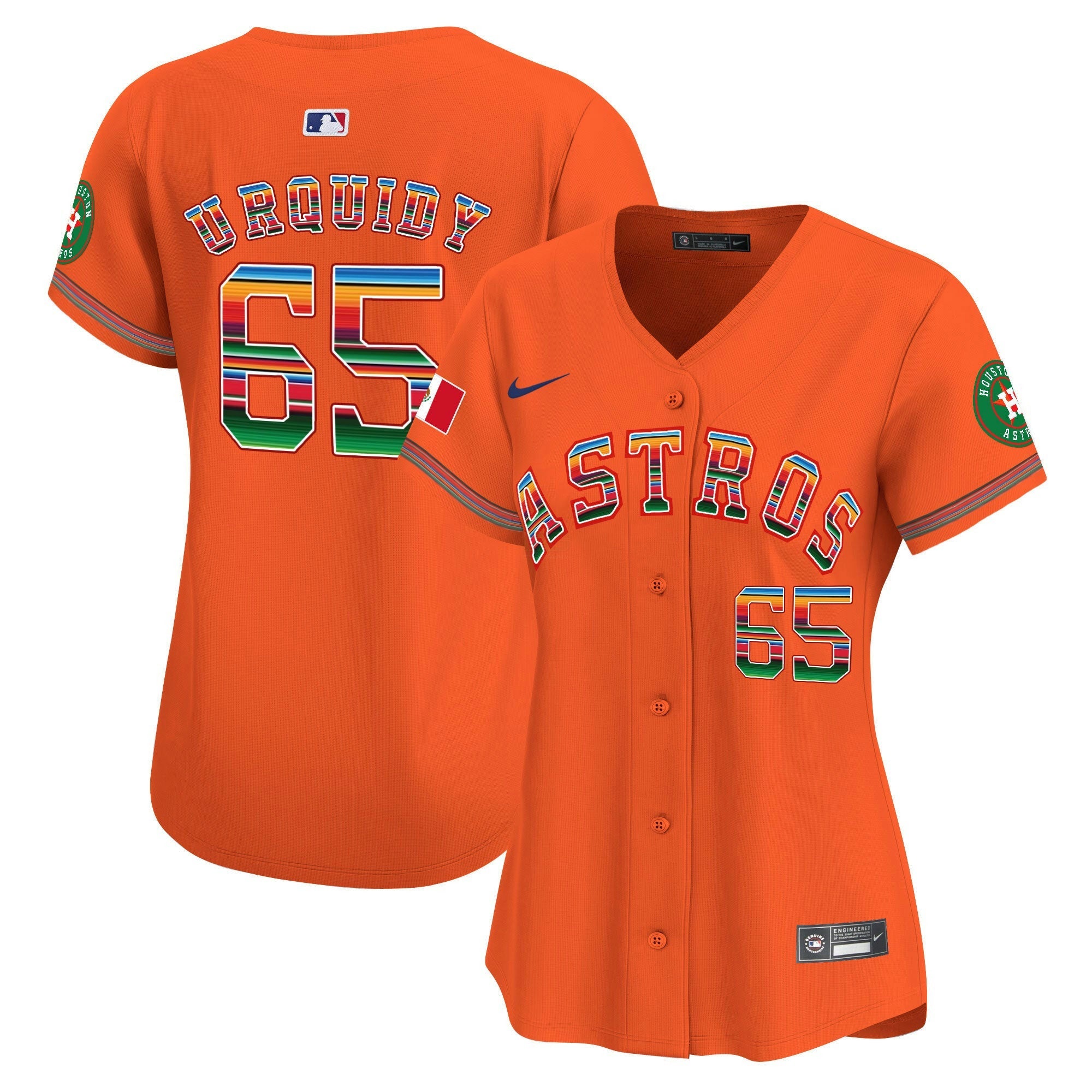 Camisa MLB Women’s Houston Mexico Vapor Premier Limited Jersey
