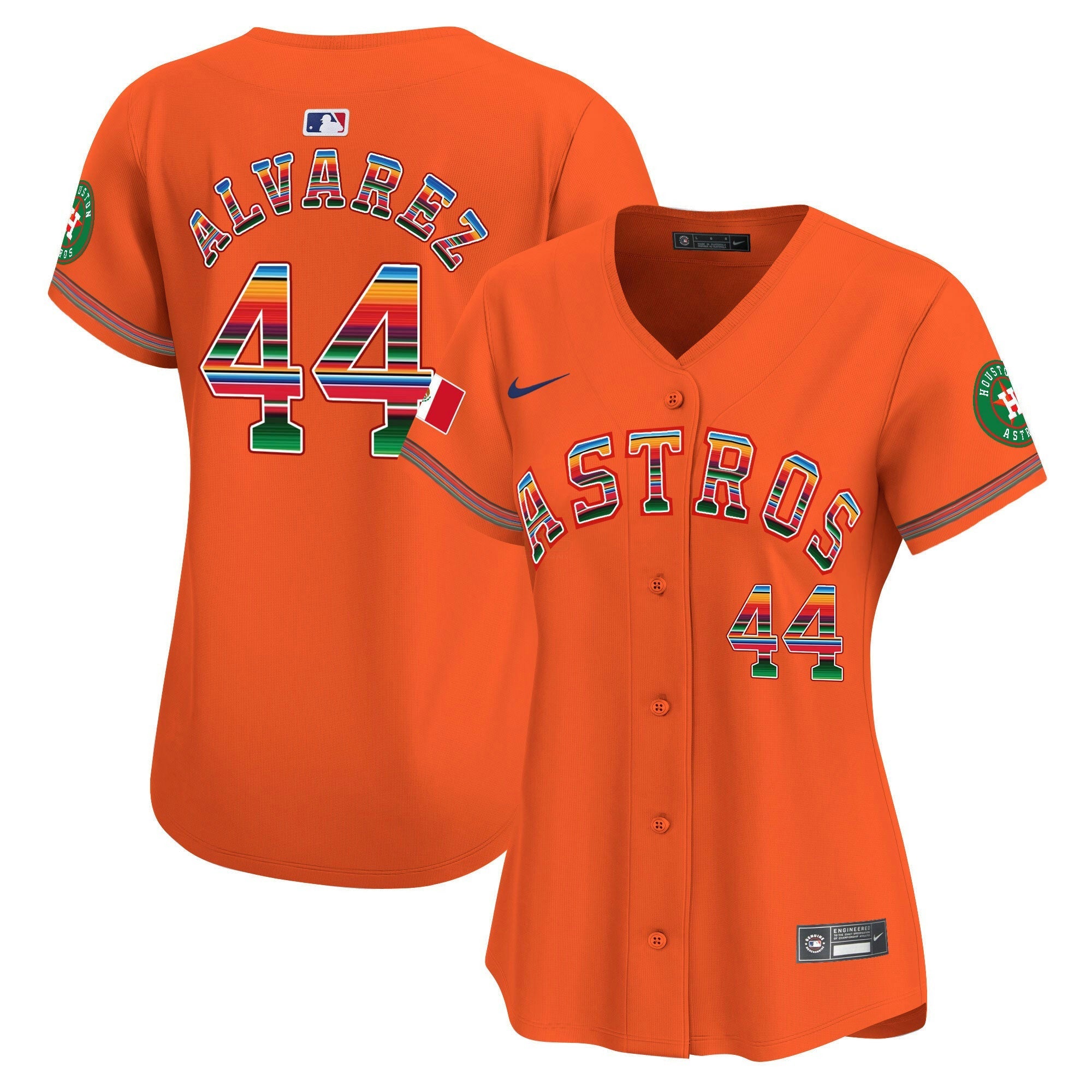 Camisa MLB Women’s Houston Mexico Vapor Premier Limited Jersey