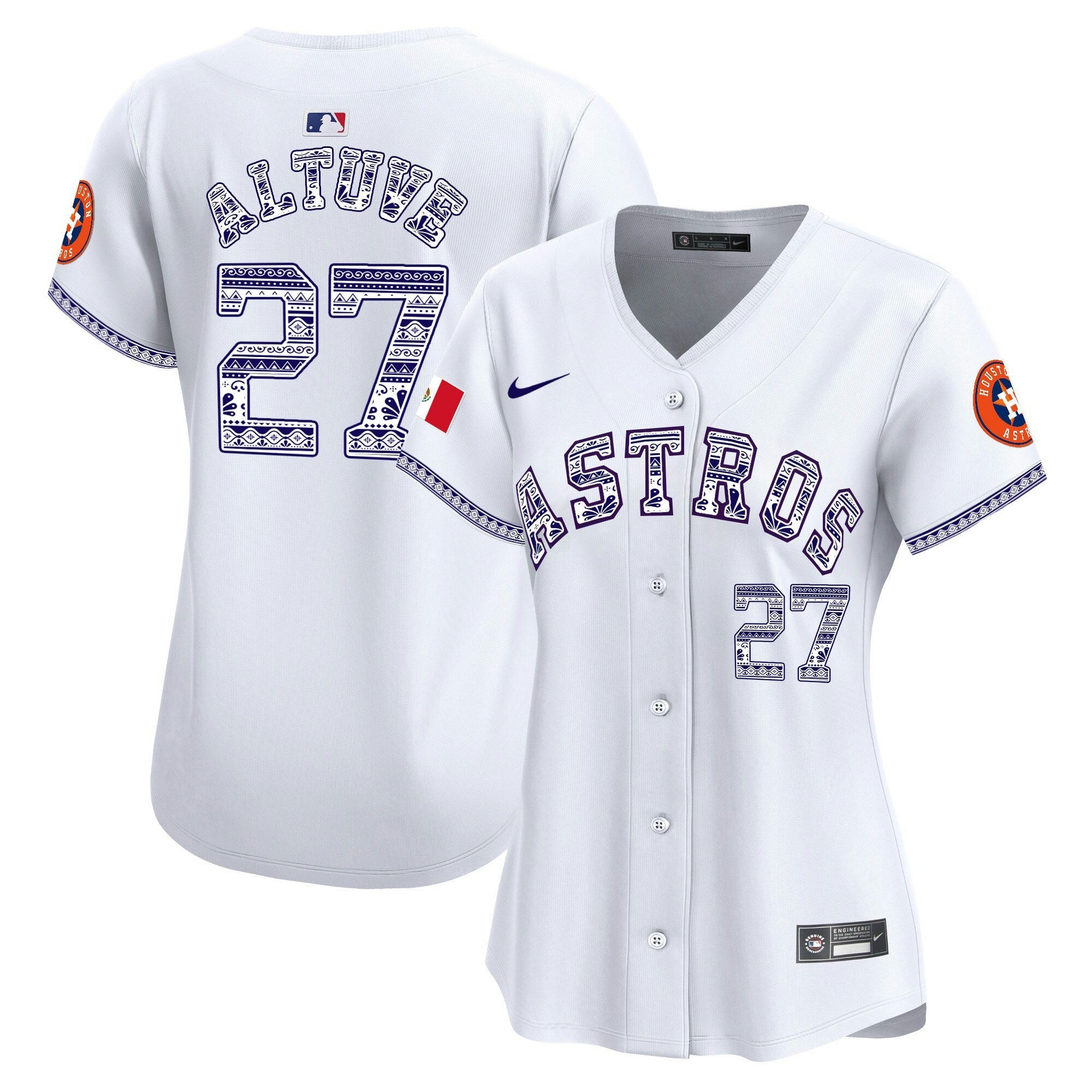 Camisa MLB Women’s Houston Mexico Vapor Premier Limited Jersey V2