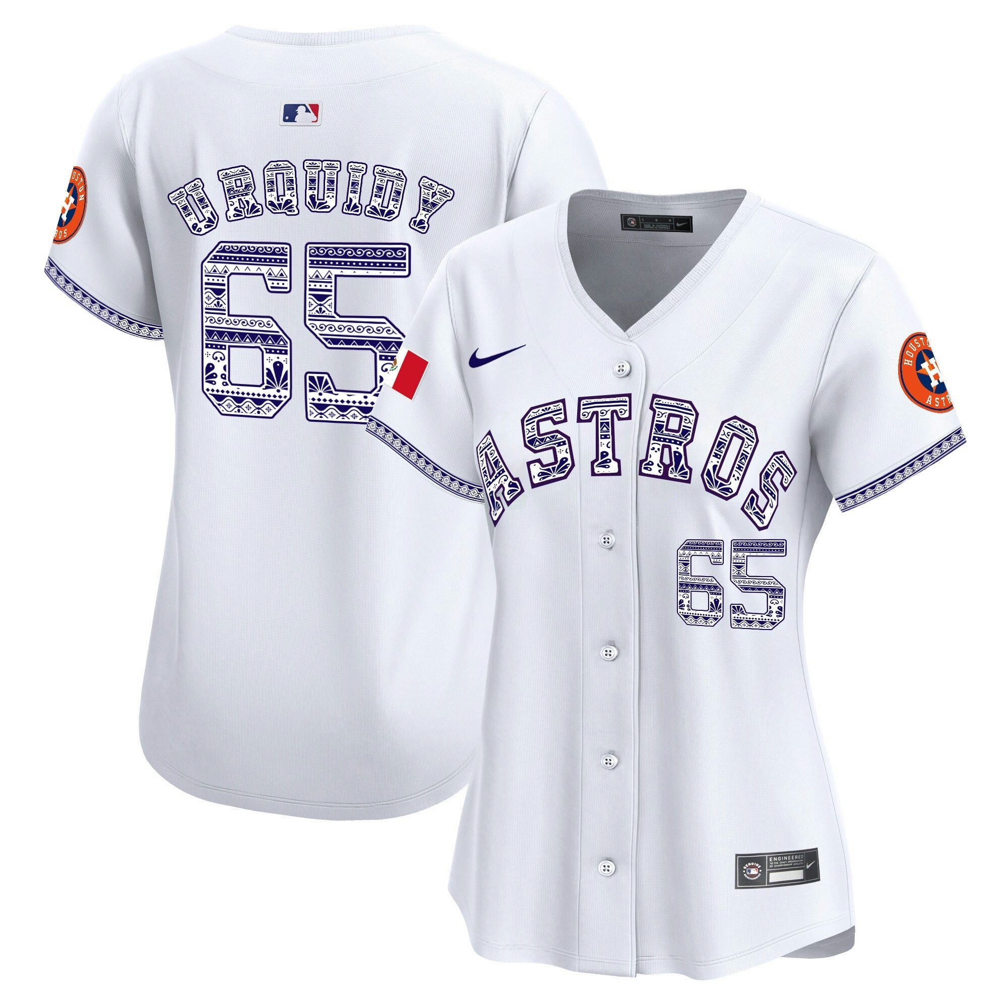 Camisa MLB Women’s Houston Mexico Vapor Premier Limited Jersey V2
