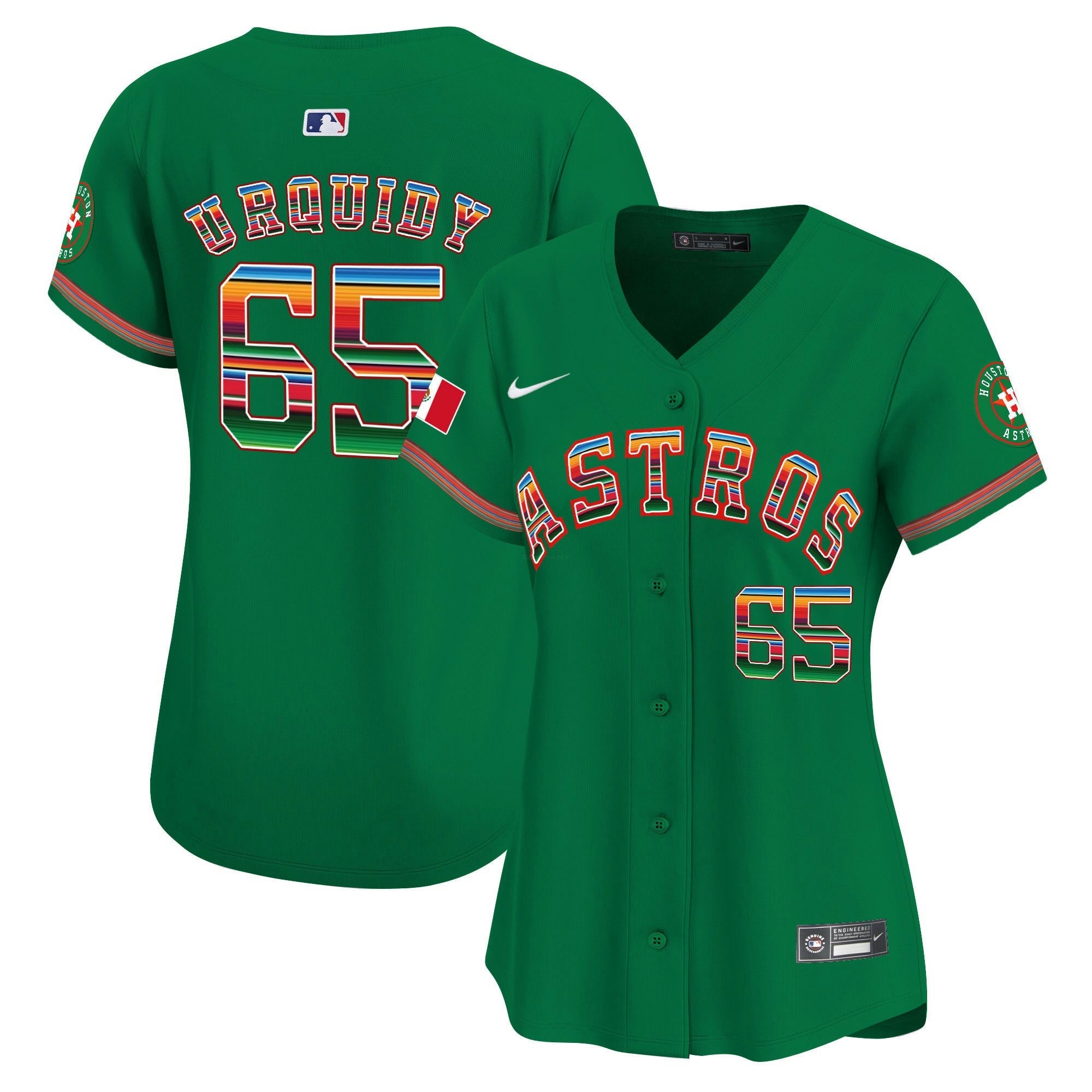 Camisa MLB Women’s Houston Mexico Vapor Premier Limited Jersey