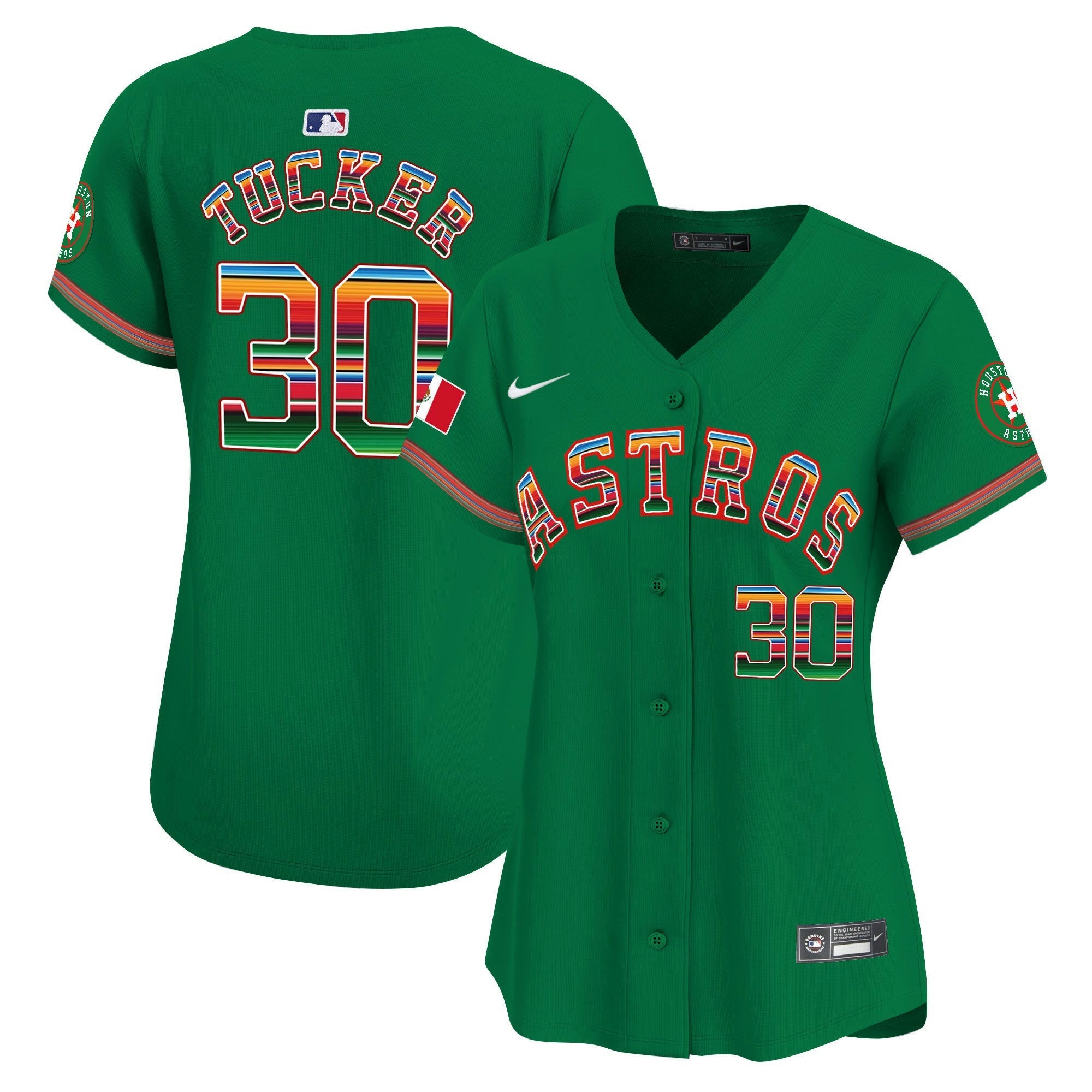 Camisa MLB Women’s Houston Mexico Vapor Premier Limited Jersey