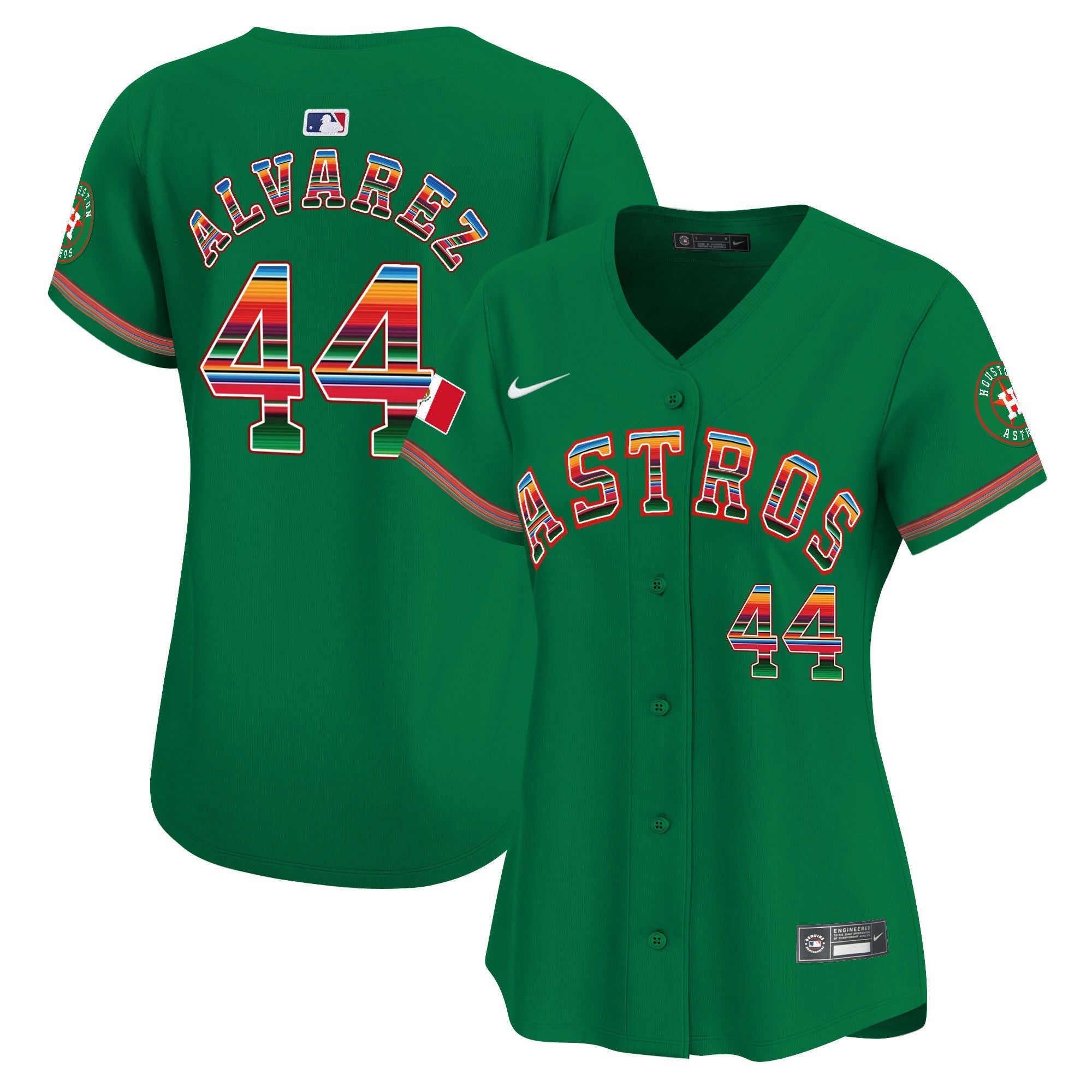 Camisa MLB Women’s Houston Mexico Vapor Premier Limited Jersey