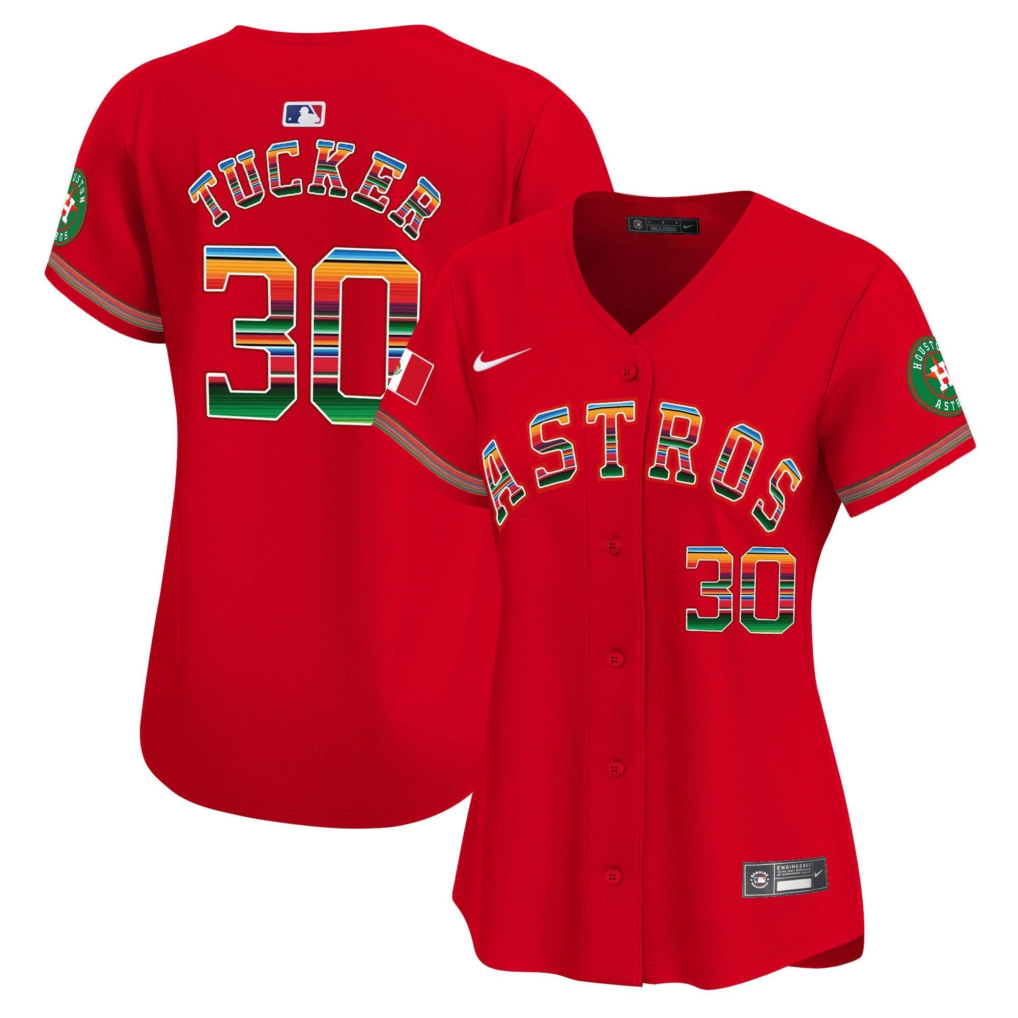 Camisa MLB Women’s Houston Mexico Vapor Premier Limited Jersey