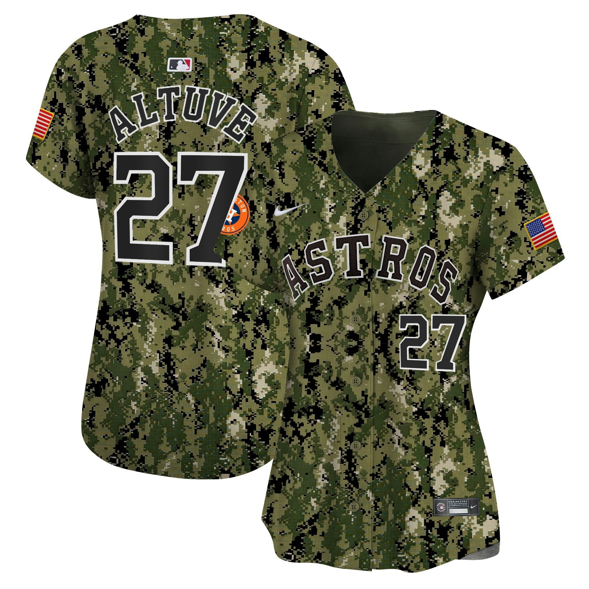 Camisa MLB Women’s Houston USMC Alternativa Vapor Premier Limited Jersey