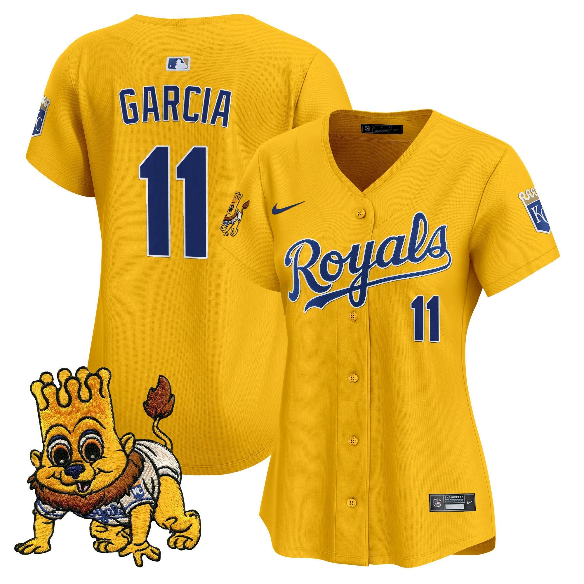 Camisa MLB Women’s Kansas City Sluggerrr Patch Vapor Premier Limited Jersey