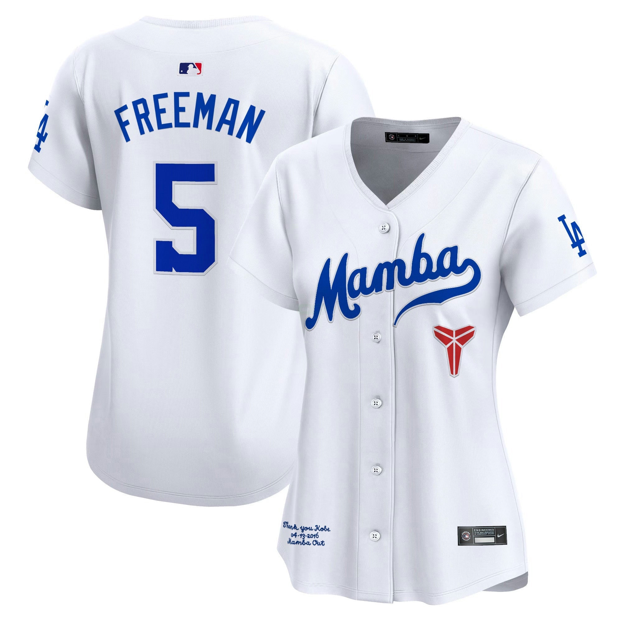Camisa MLB Women’s Kobe Bryant Mamba Vapor Premier Limited Jersey