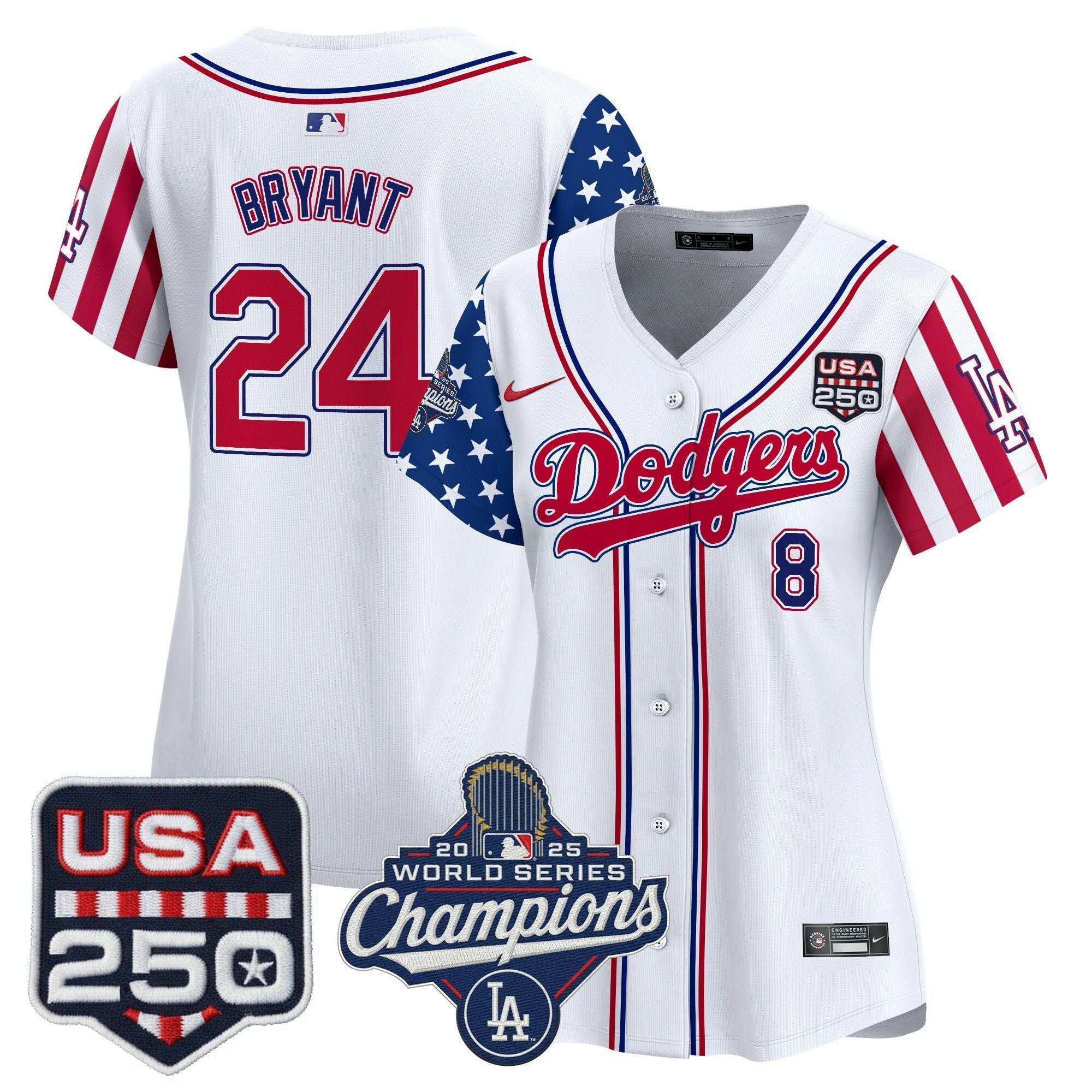 Camisa MLB Women’s Los Angeles “America250 Edition” Vapor Premier Limited Jersey V2