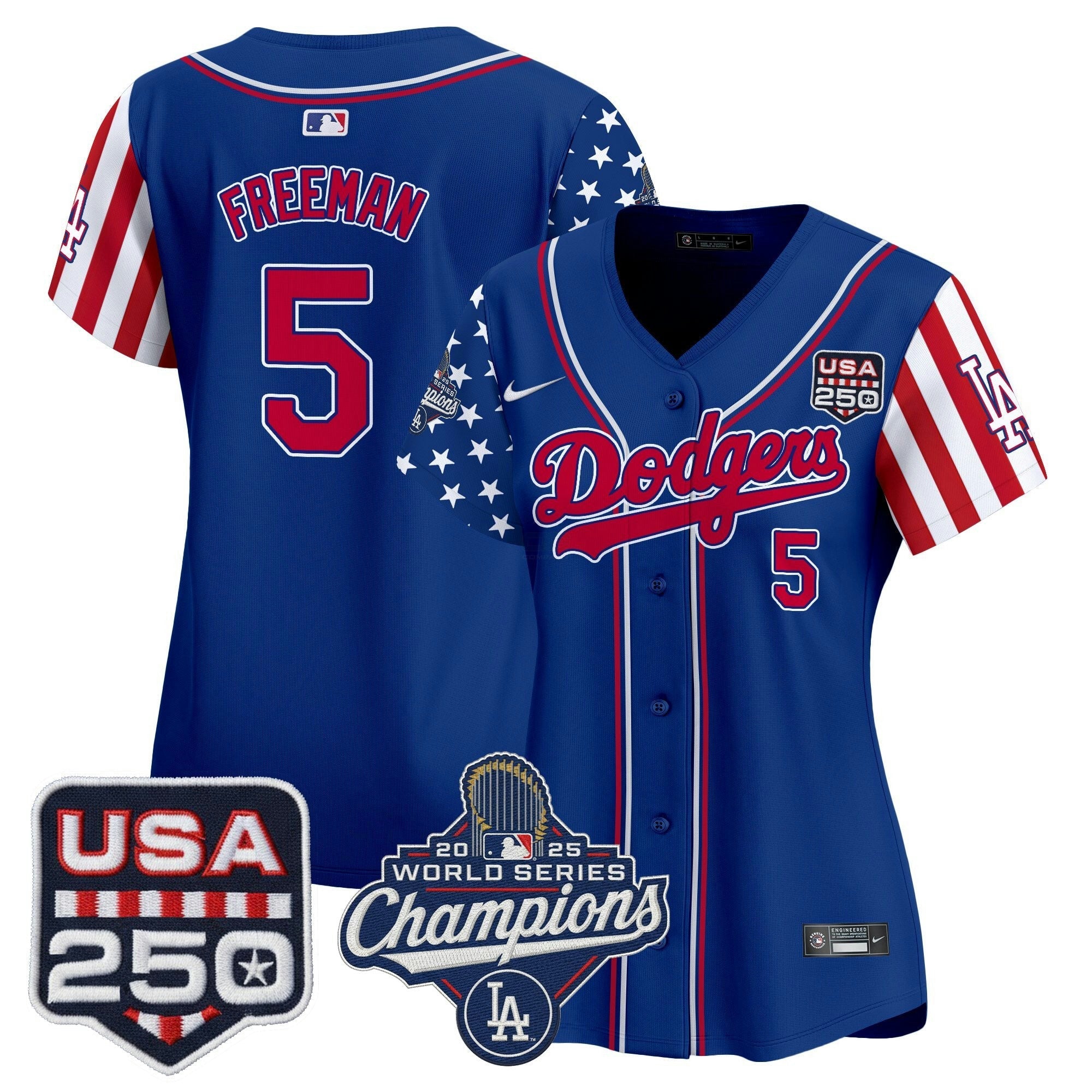 Camisa MLB Women’s Los Angeles “America250 Edition” Vapor Premier Limited Jersey V2