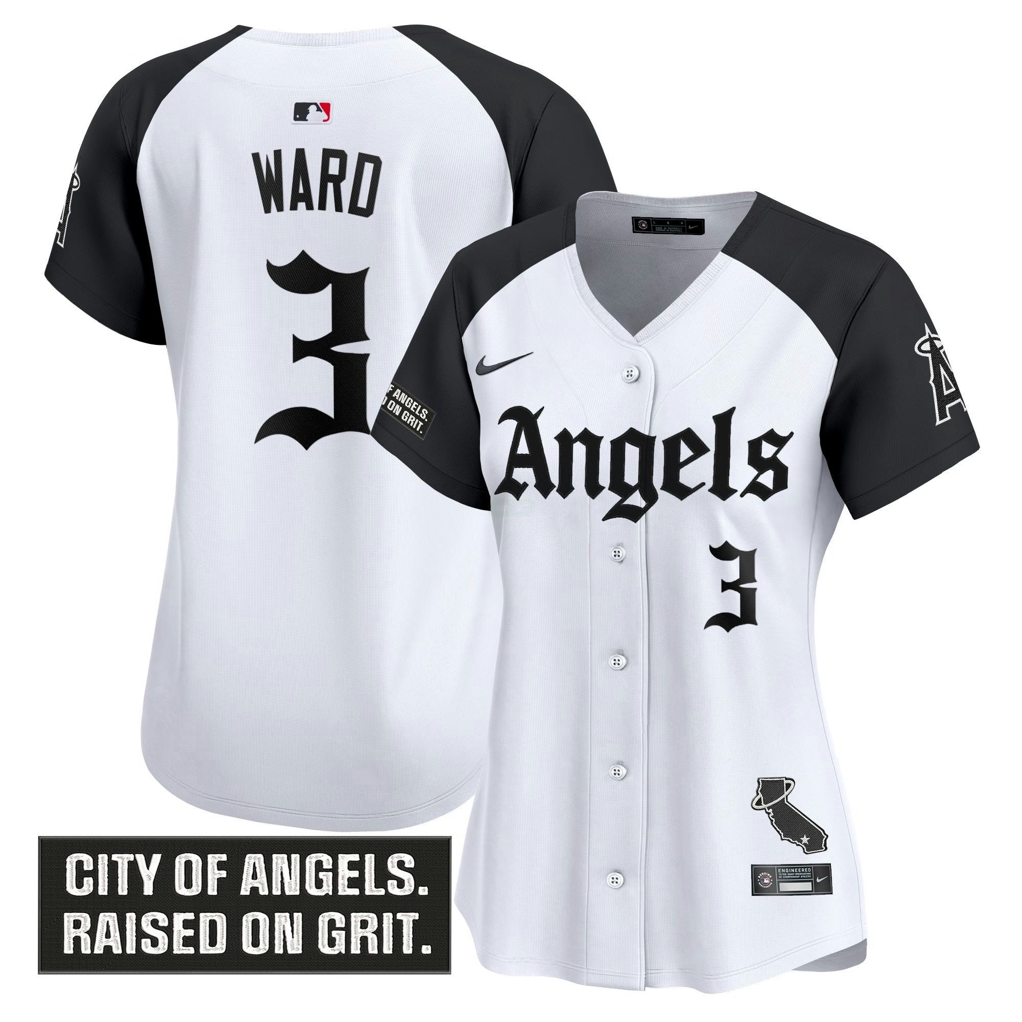Camisa MLB Women’s Los Angeles ‘Gothic Halo Edition’ Vapor Premier Limited Jersey