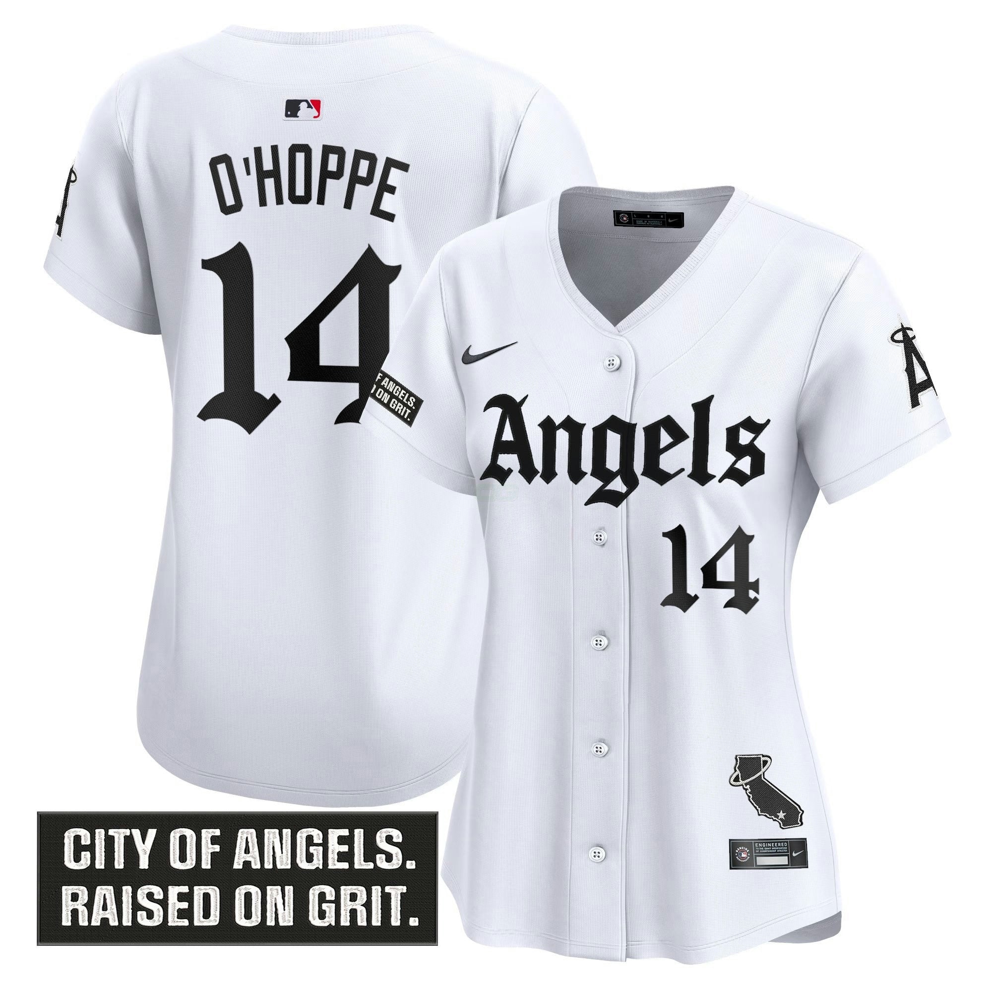 Camisa MLB Women’s Los Angeles ‘Gothic Halo Edition’ Vapor Premier Limited Jersey