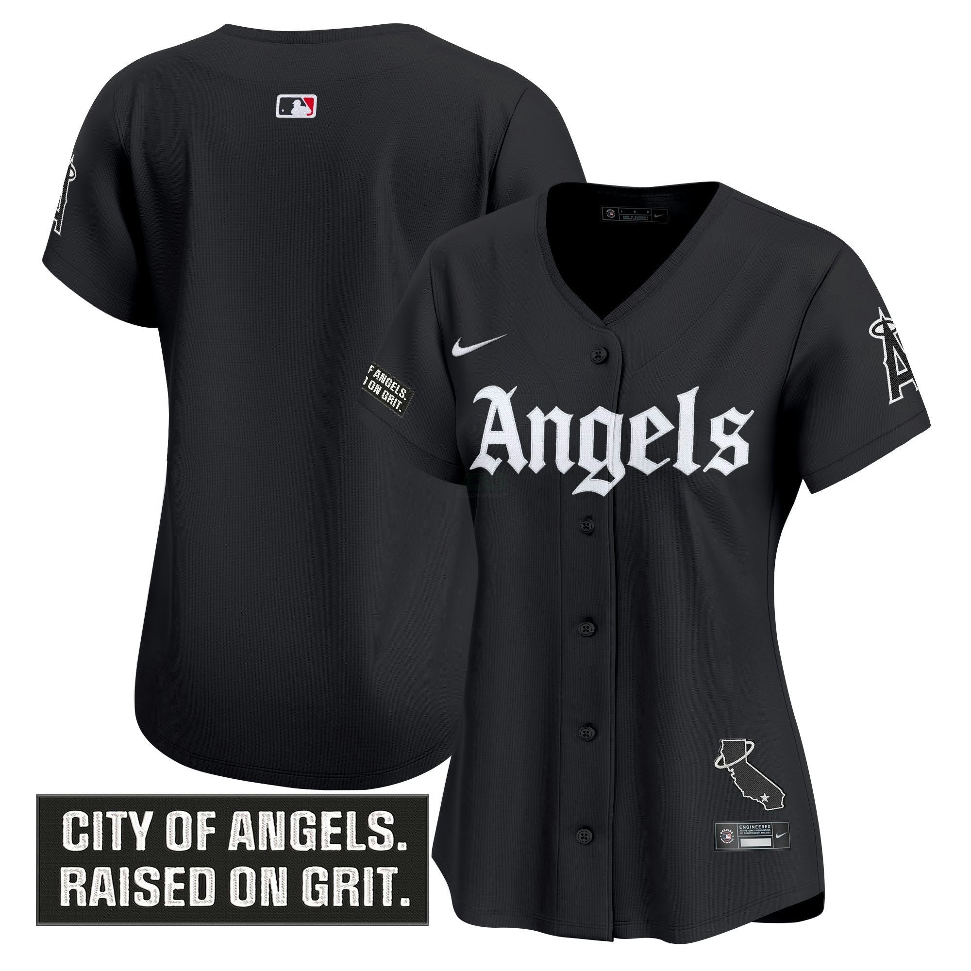 Camisa MLB Women’s Los Angeles ‘Gothic Halo Edition’ Vapor Premier Limited Jersey