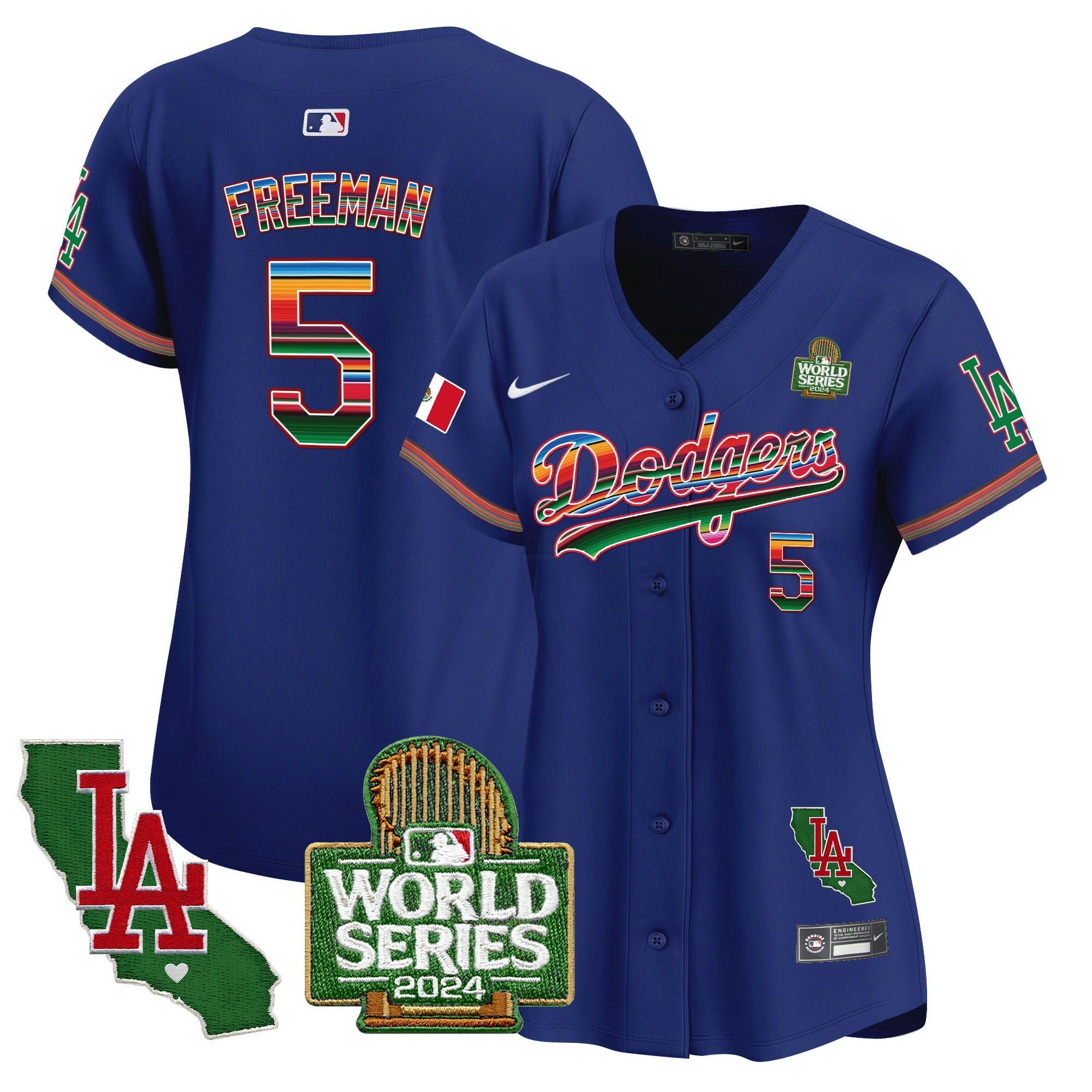 Camisa MLB Women’s Mexico 2024 World Series Vapor Premier Limited Jersey V2