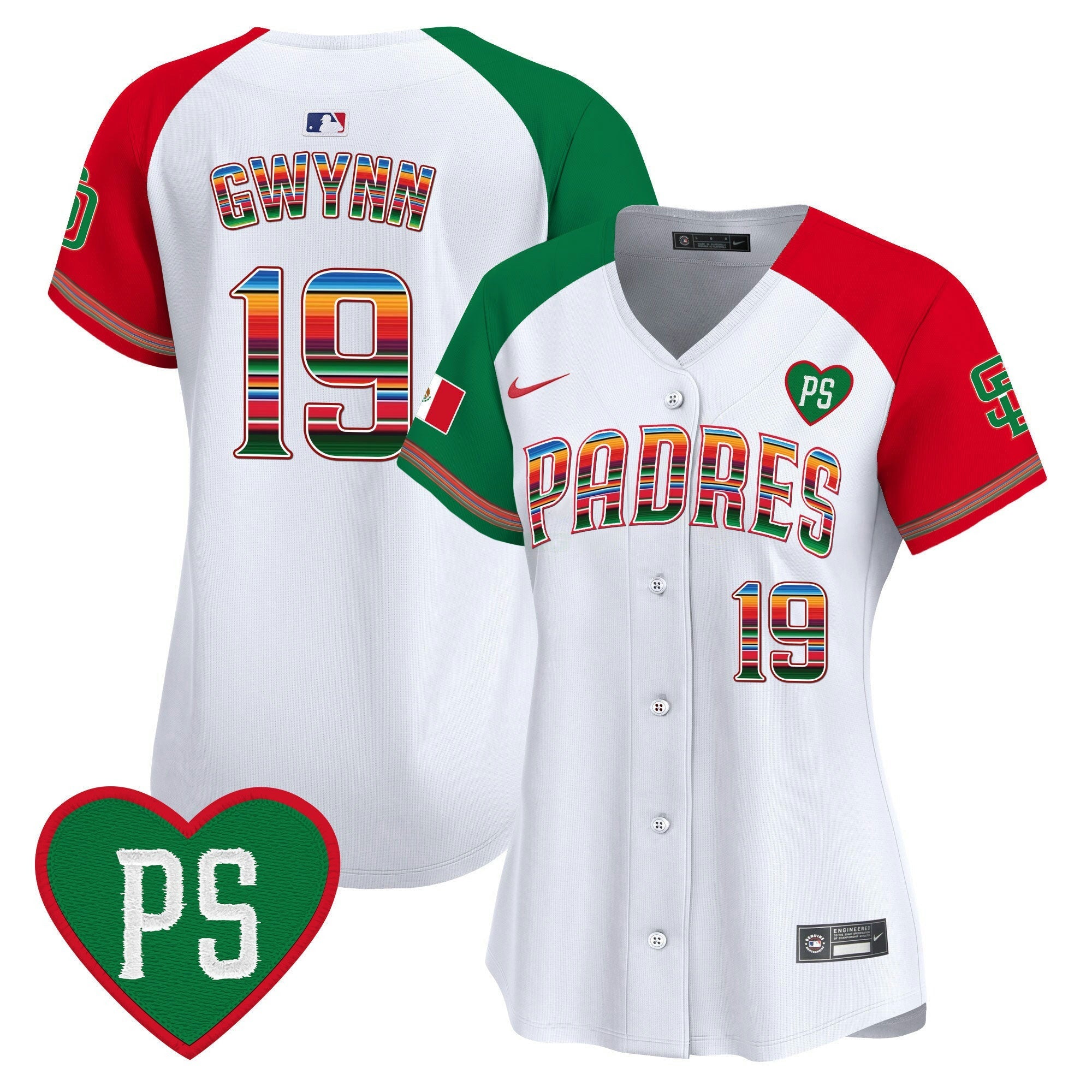 Camisa MLB Women’s Mexico “For Peter” Patch Vapor Premier Limited Jersey