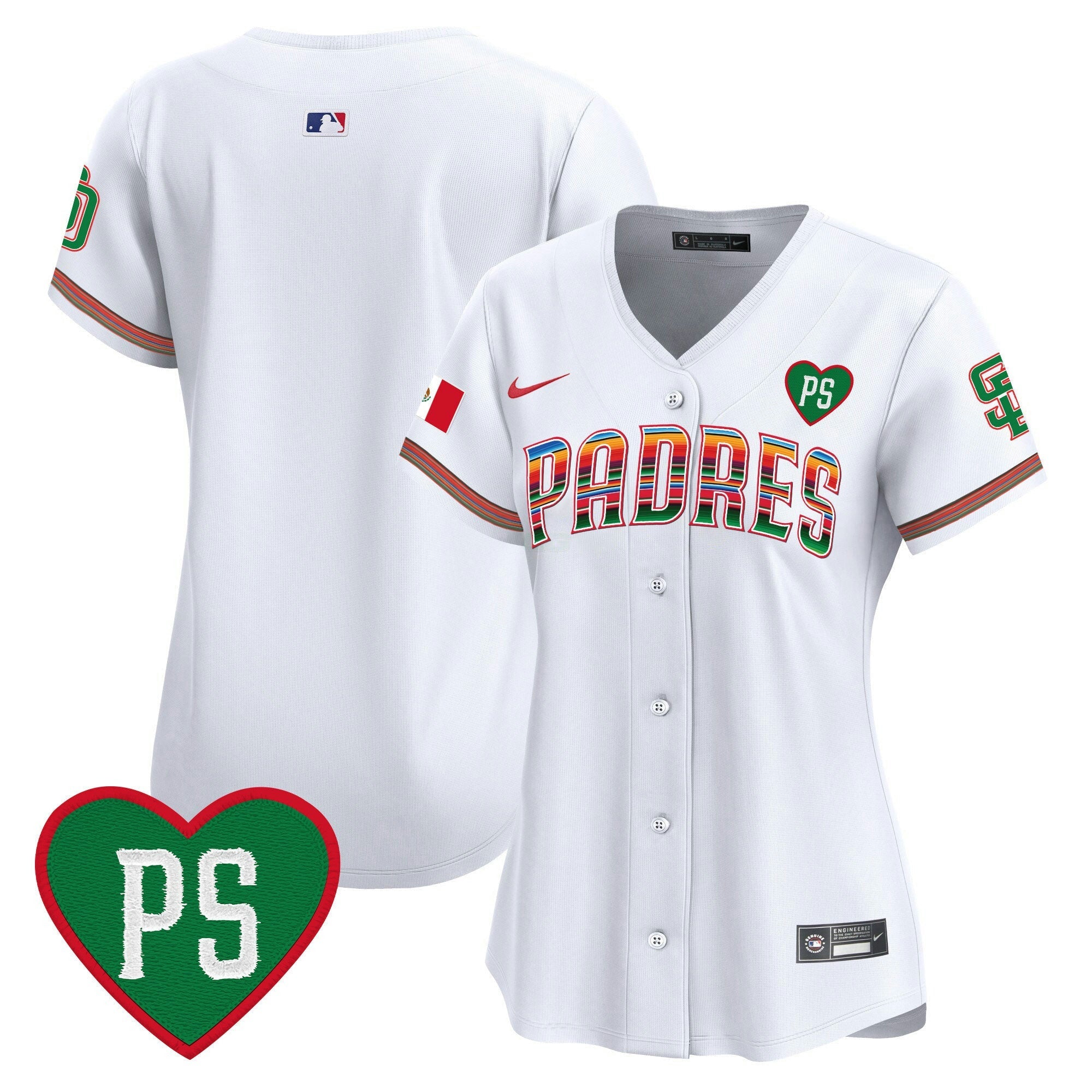 Camisa MLB Women’s Mexico “For Peter” Patch Vapor Premier Limited Jersey