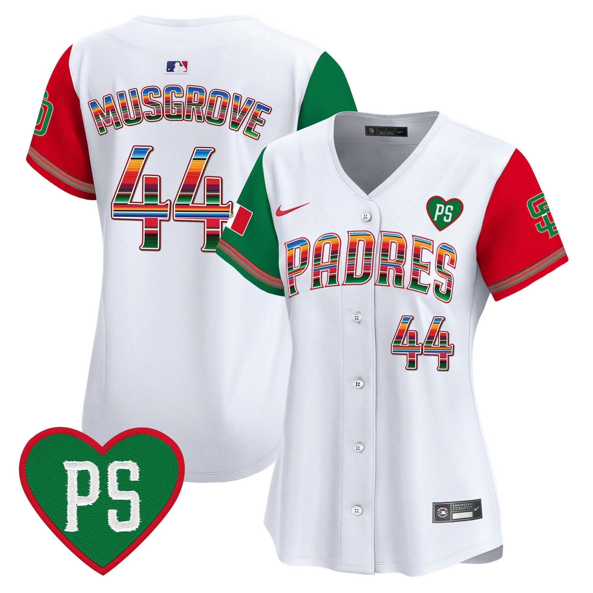 Camisa MLB Women’s Mexico “For Peter” Patch Vapor Premier Limited Jersey